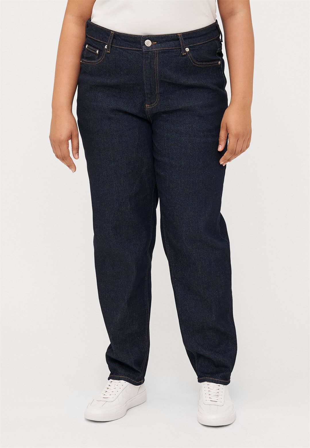 Vero Moda Curve VMCTESSA - Mom Jeans - dark blue denim/dunkelblau