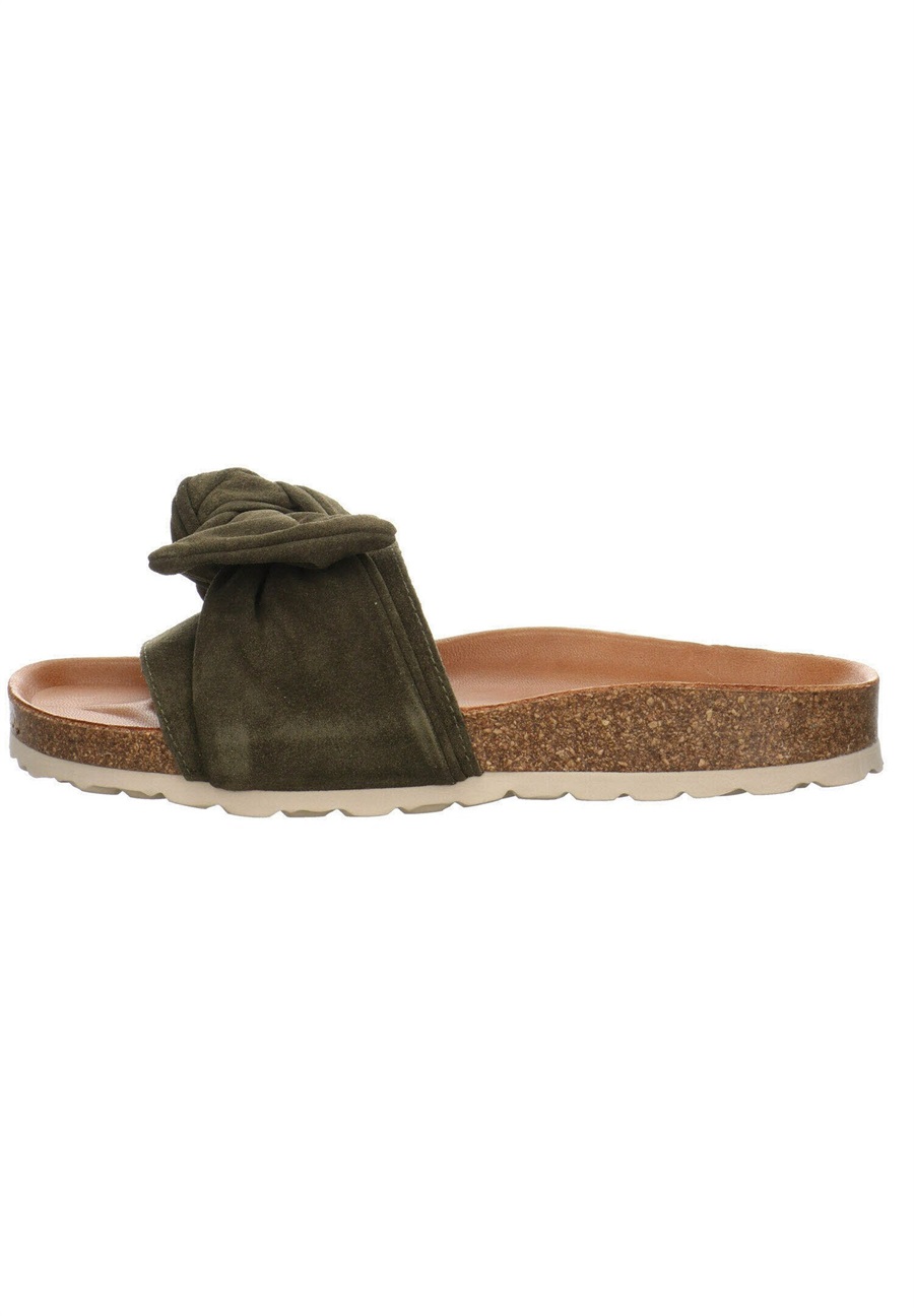 VERBENAS ROXY RODA - Pantolette flach - kaki/khaki