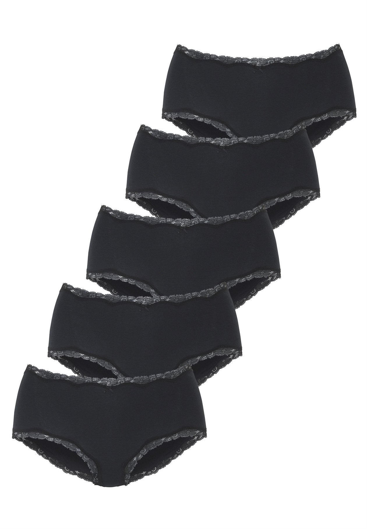 Vivance 5 PACK - Slip - schwarz