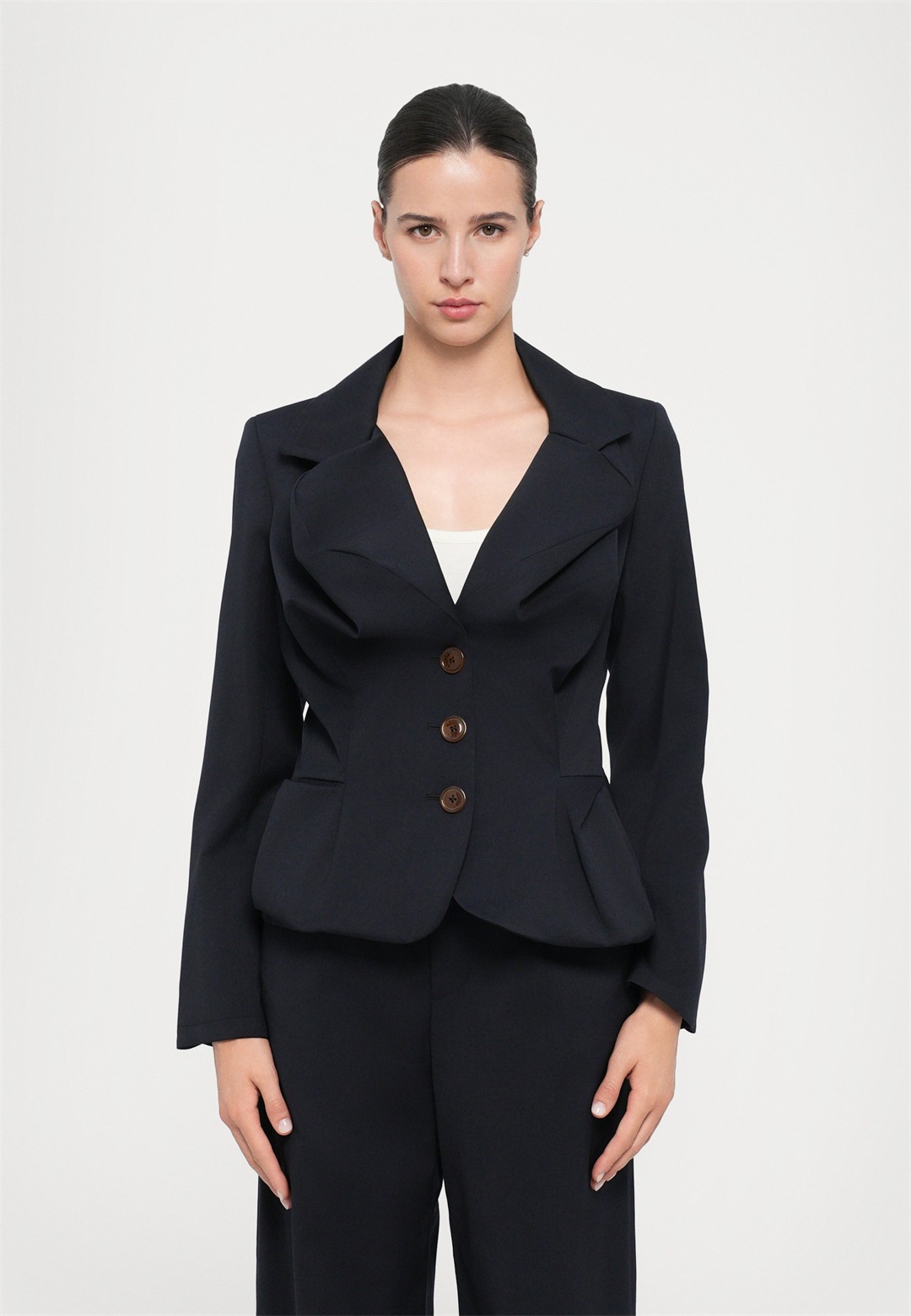 Vivienne Westwood DRUNKEN JACKET - Blazer - navy/dunkelblau