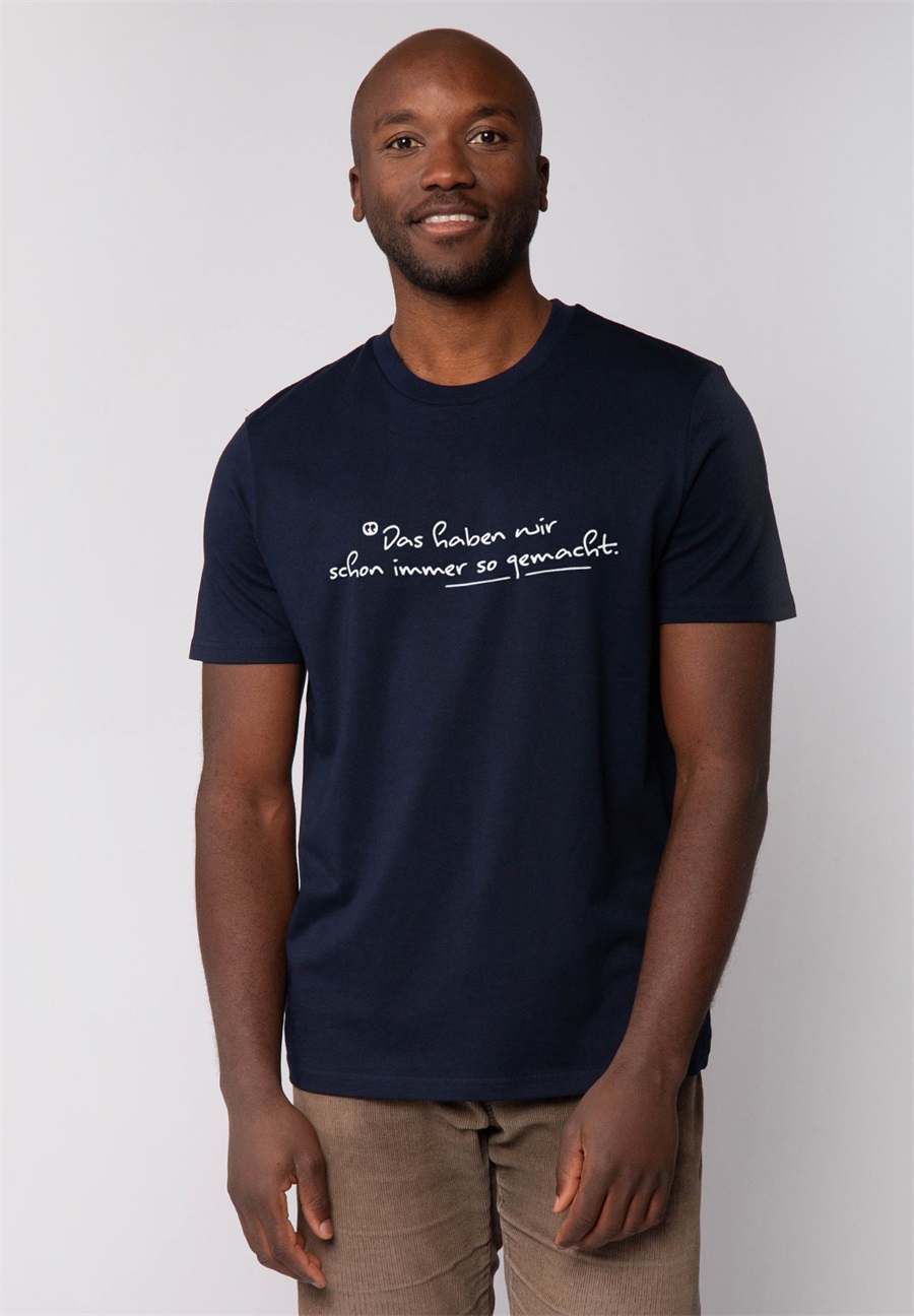 watapparel T-Shirt print - french navy/dunkelblau