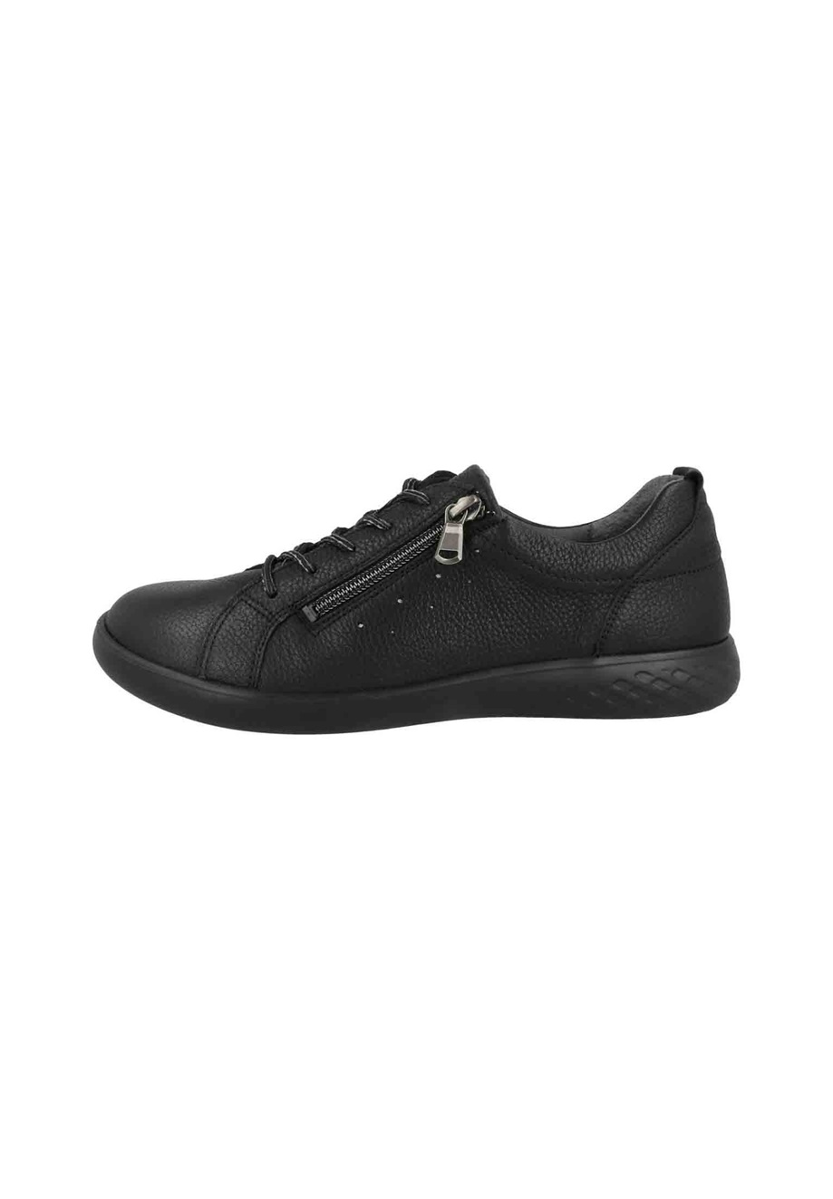 Waldläufer H-CLOÉ - Sneaker low - black silver/schwarz