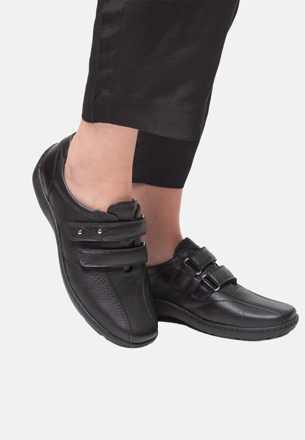 Waldläufer Slipper - black/schwarz