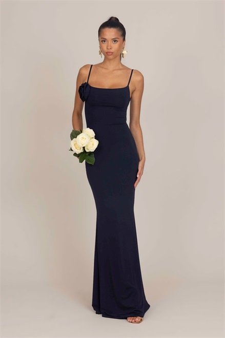 WAL G TALL MARY ROSE TIE MAXI - Ballkleid - navy blue/dunkelblau