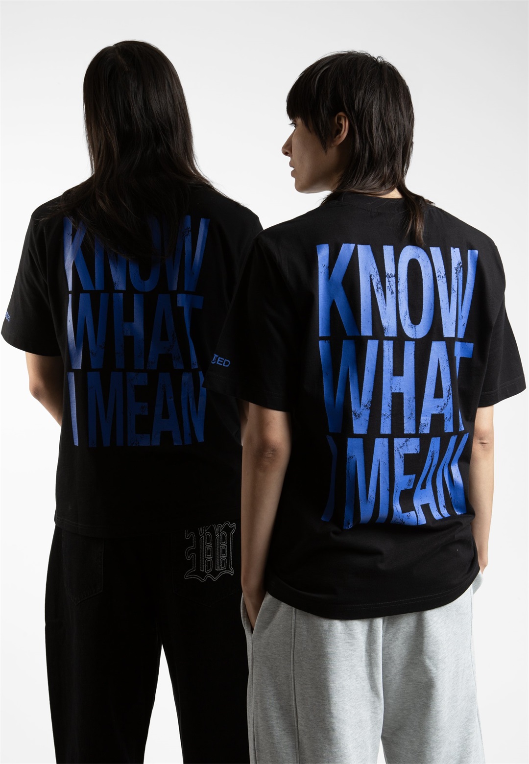 Wasted Paris KNOW WHAT I MEAN UNISEX - T-Shirt print - black/schwarz