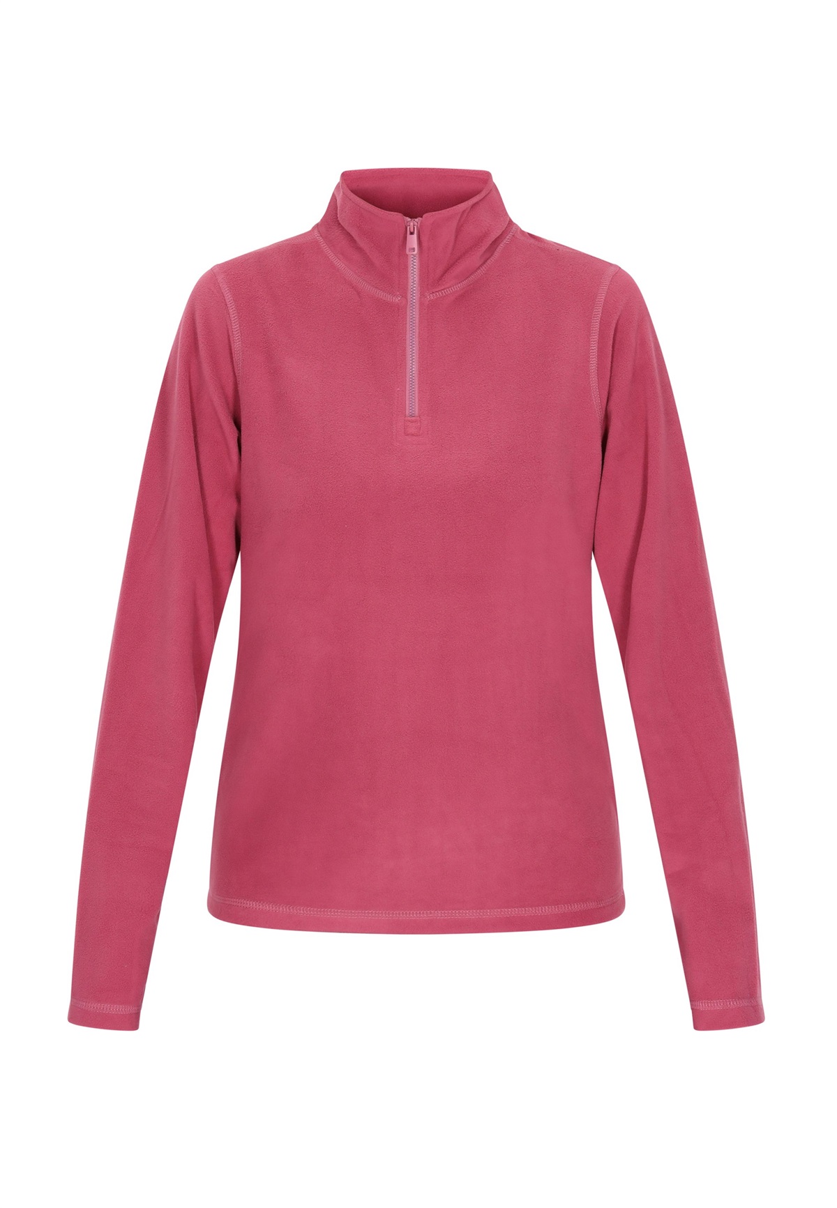 Schmuddelwedda Fleecepullover - dunkelrosa/rosa