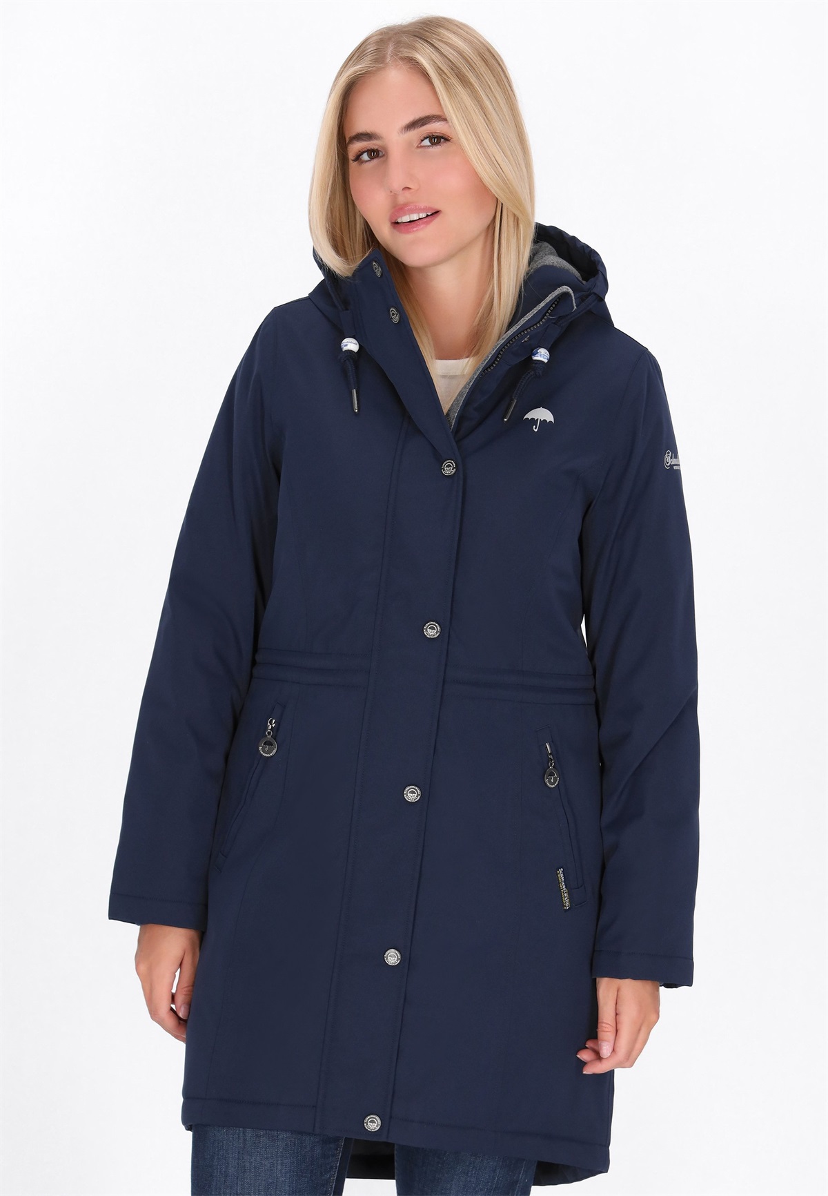 Schmuddelwedda Wintermantel - navy/blau