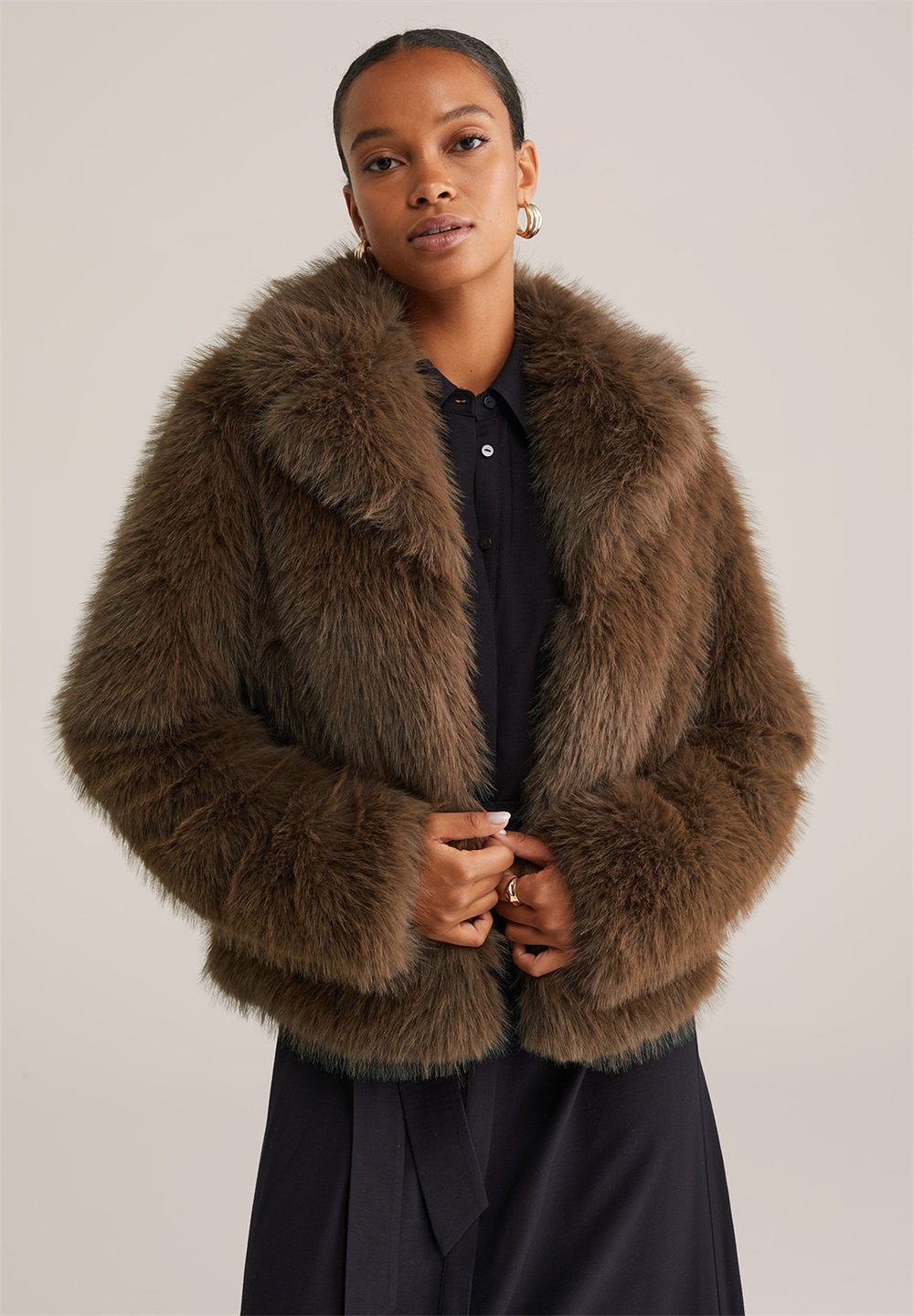 WE Fashion Winterjacke - brown/braun