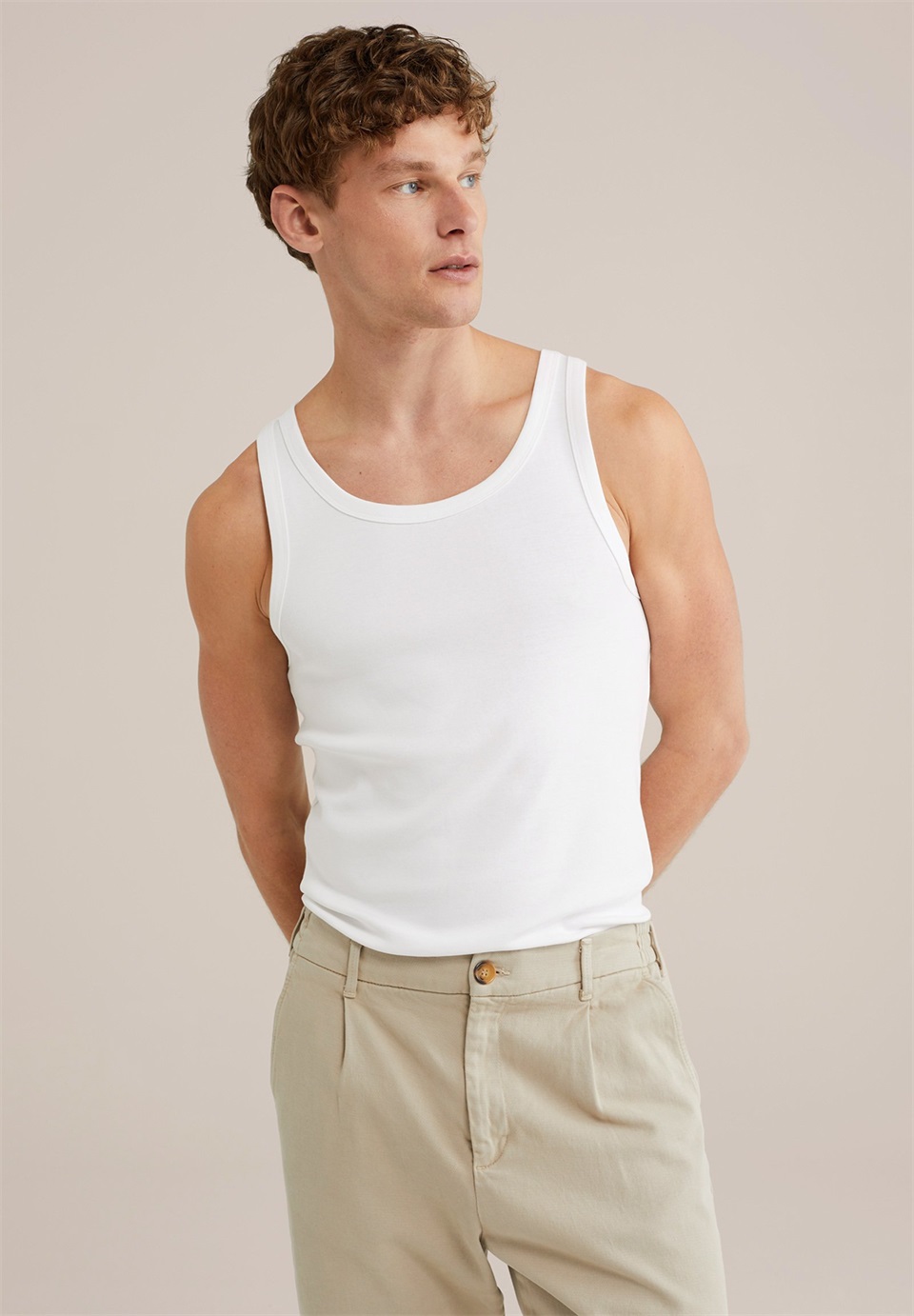 WE Fashion FUNDAMENTALS - Top - white/weiß