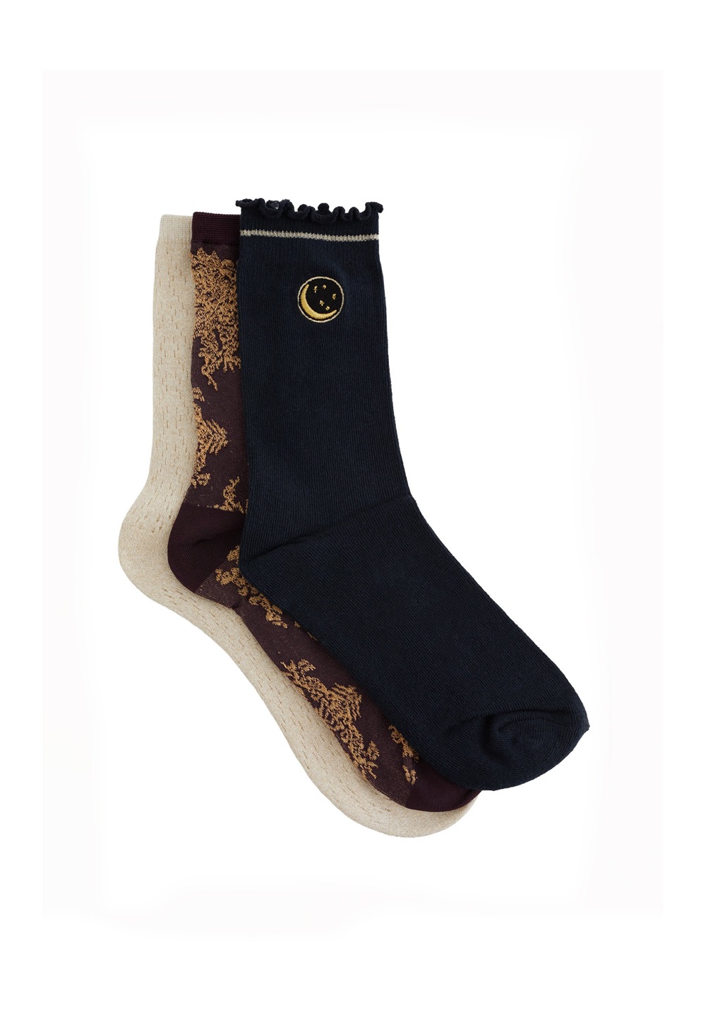 WE Fashion 3 PACK - Socken - multi-coloured/blau