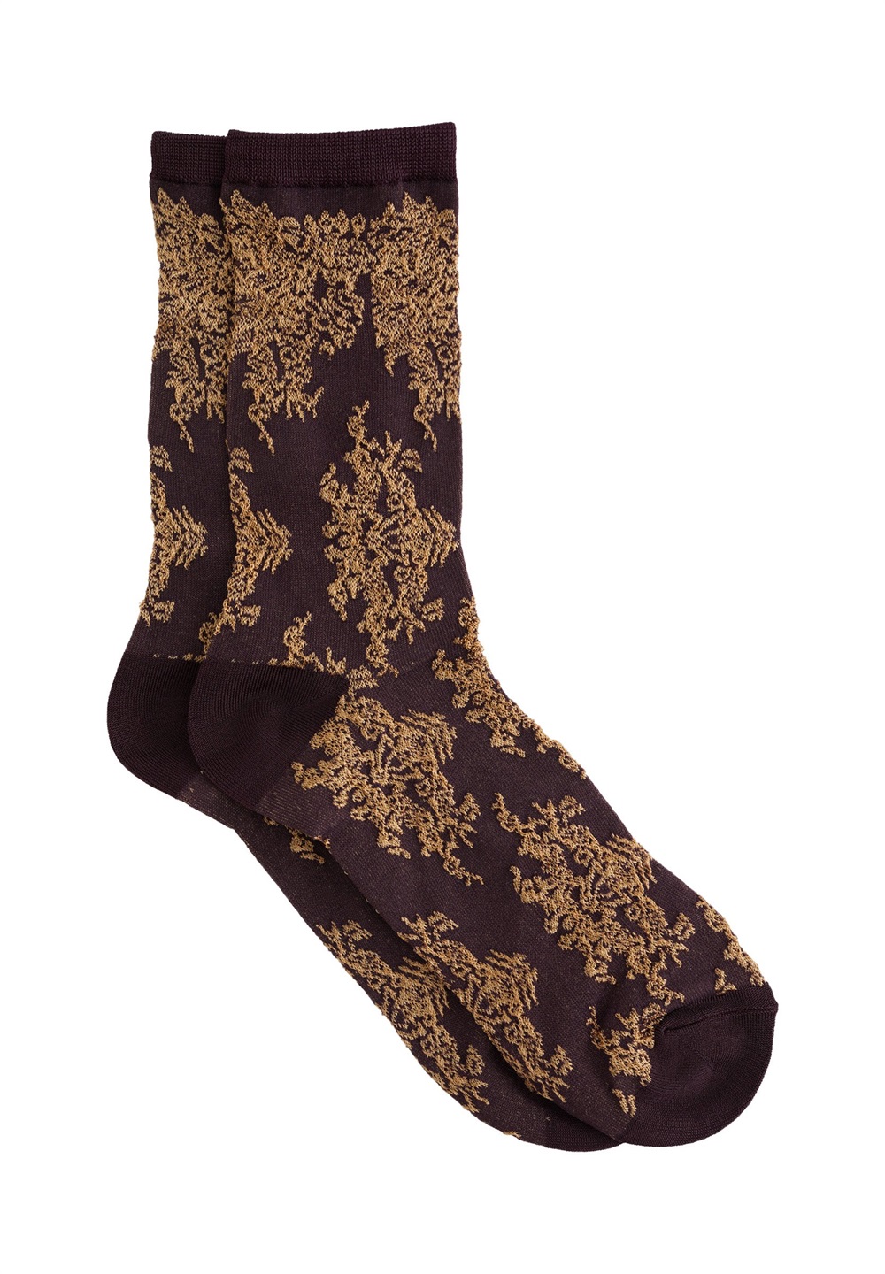 WE Fashion Socken - aubergine/beere