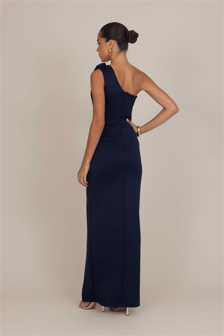 WAL G. HANA FLOWER MAXI DRESS - Ballkleid - dark khaki/beige/dunkelgrün