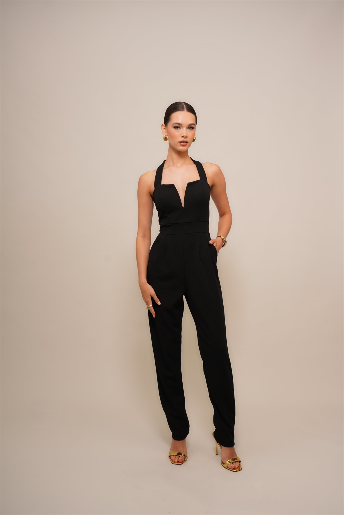 WAL G. SOPHIA - Jumpsuit - black/schwarz