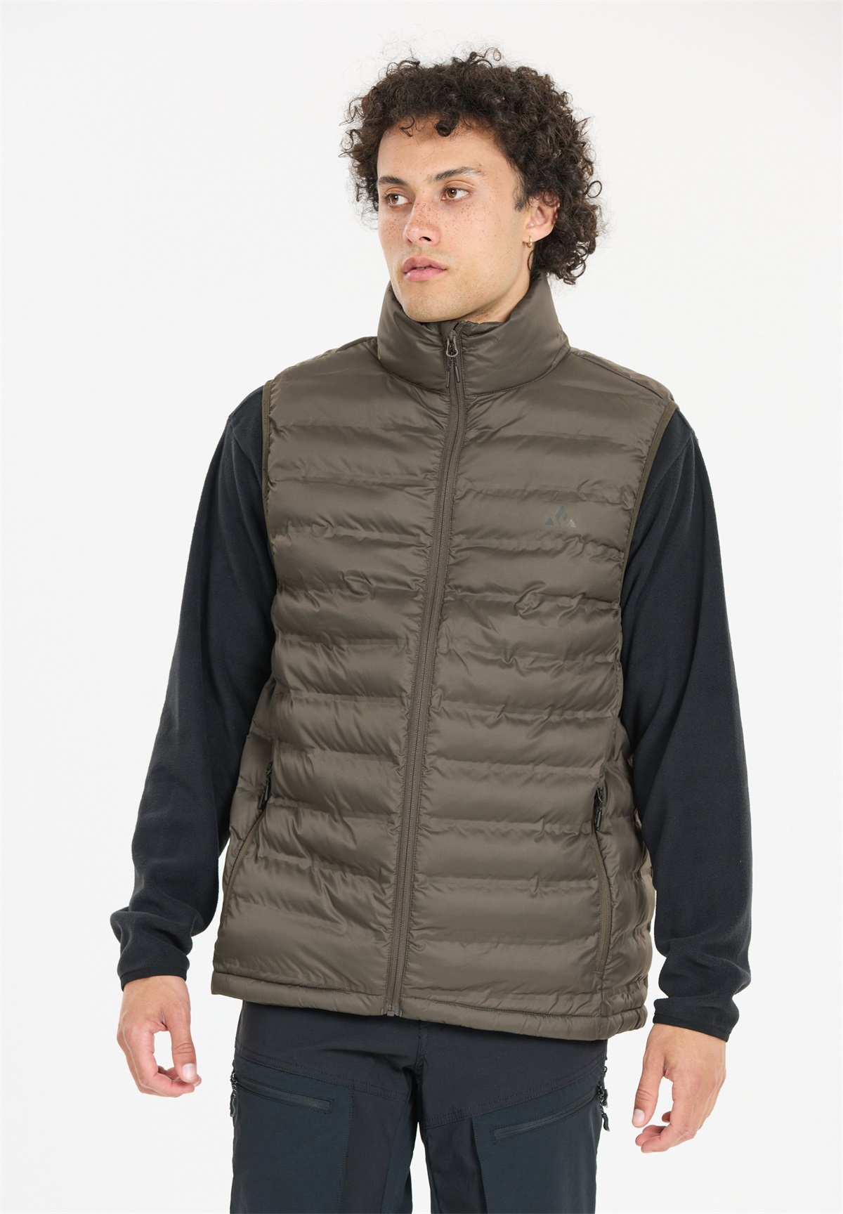 Whistler STEPP FROZE - Weste - black ink/anthrazit