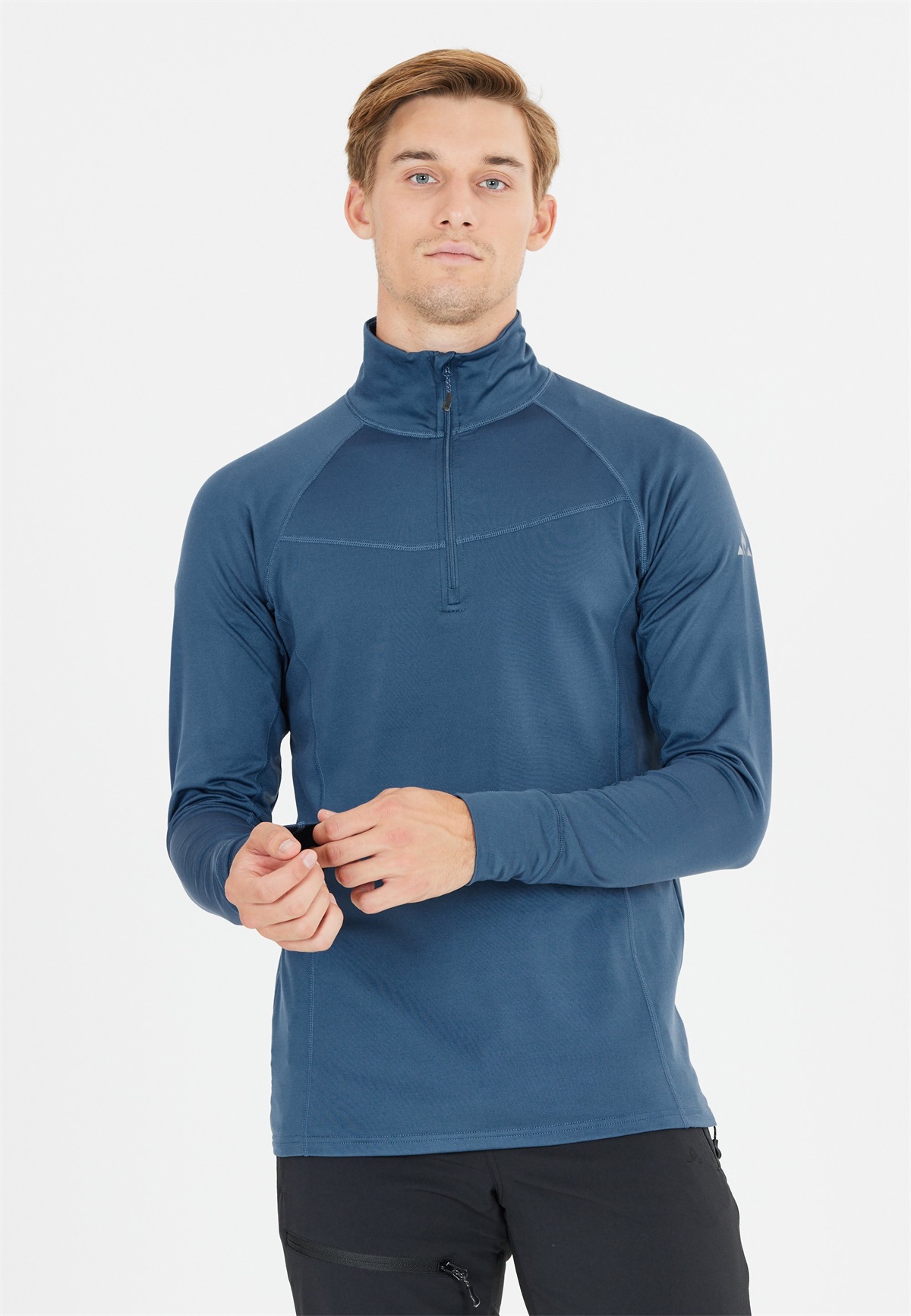 Whistler FUNKTIONS-BAGGIO - Langarmshirt - ensign blue/dunkelblau