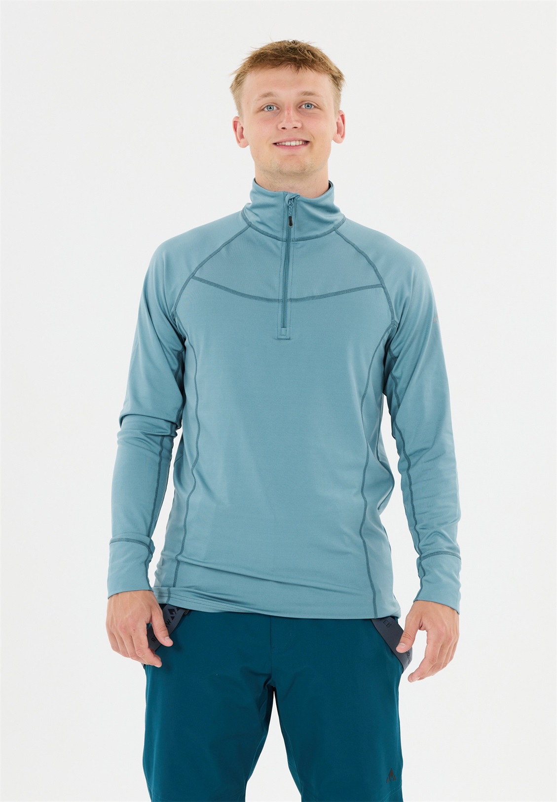 Whistler FUNKTIONS-BAGGIO - Langarmshirt - storm blue/blau