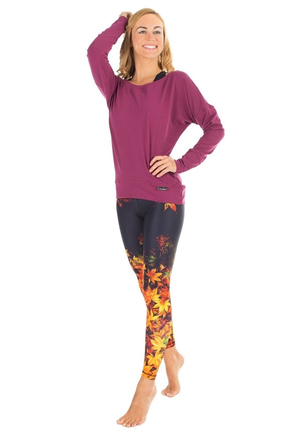 Winshape LONGSLEEVE - Sweatshirt - berry love/beere