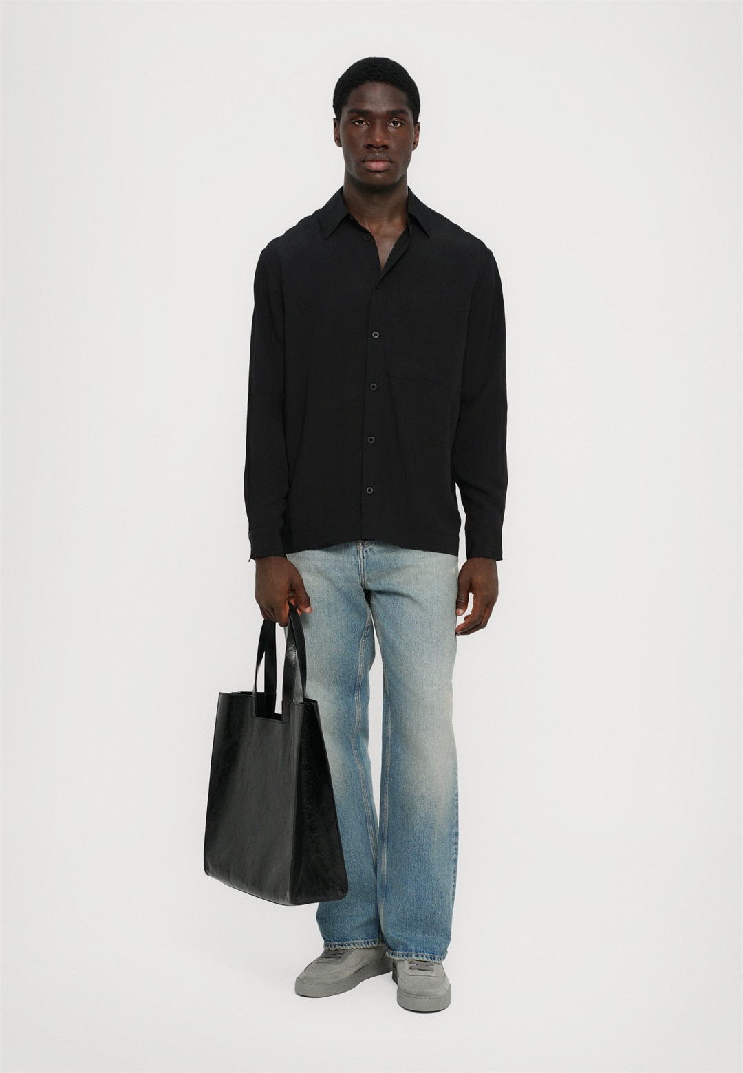 Won Hundred GENOA UNISEX - Baggy Jeans - light blue/blue denim