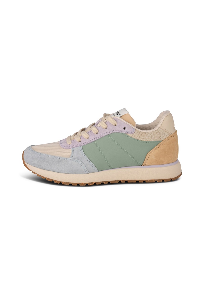 Woden RONJA - Sneaker low - beige multi/beige