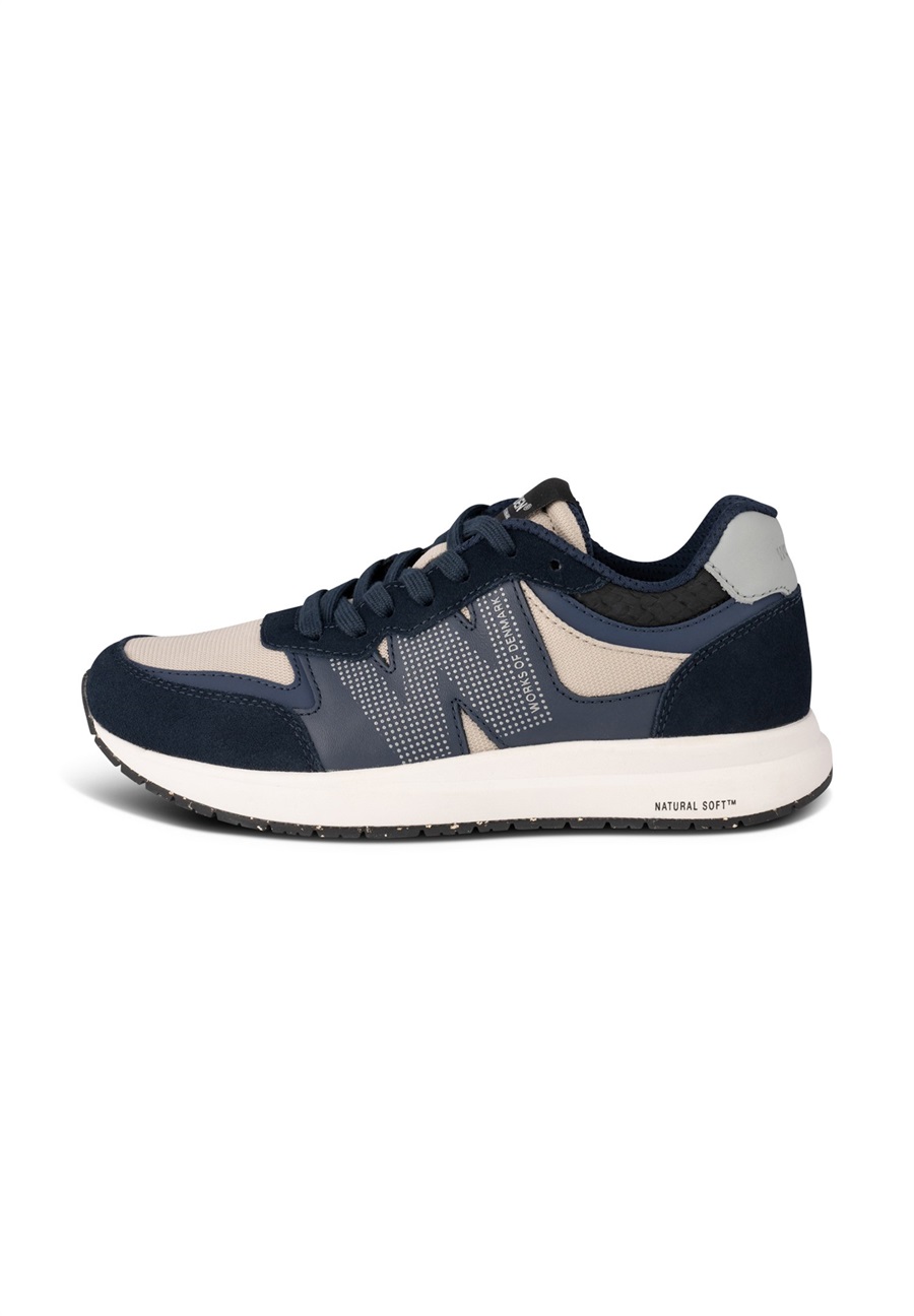 Woden RIGMOR REFLECTIVE - Sneaker low - navy/blau