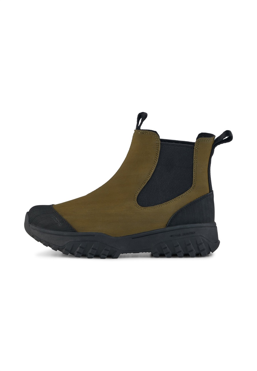 Woden MAGDA TRACK - Ankle Boot - Dark green/oliv