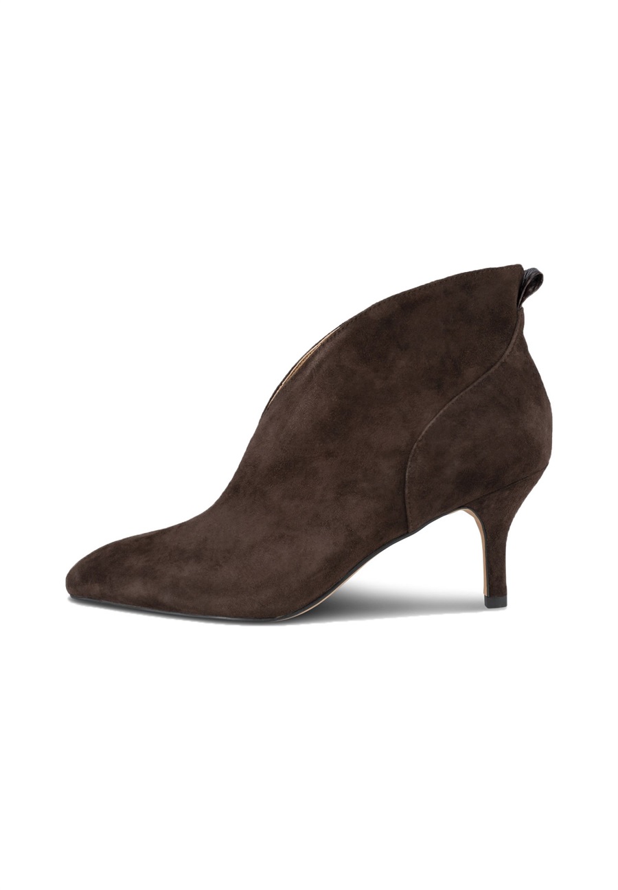 Woden Stiefelette - chocolate/braun