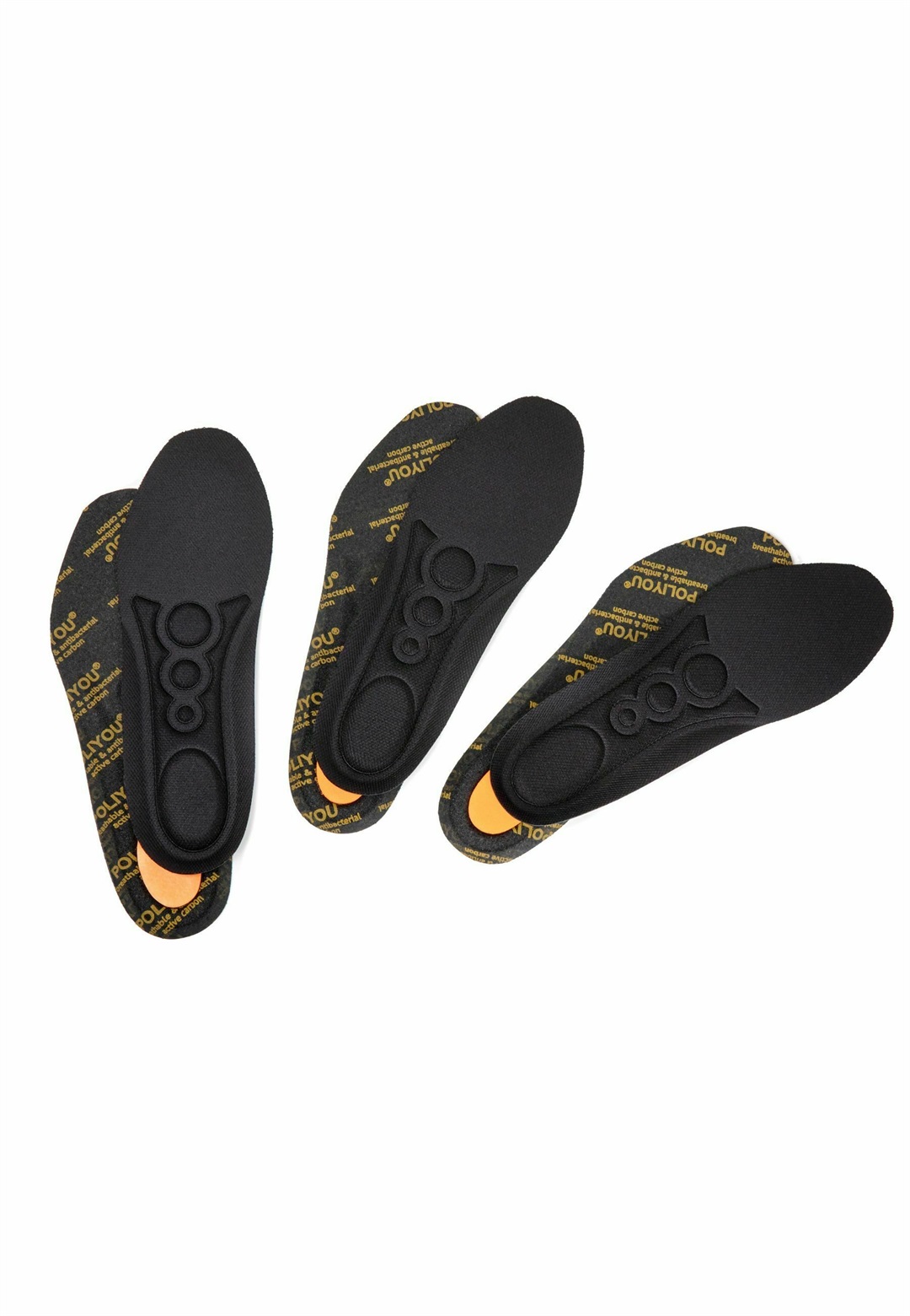 WorkerWalker POLIYOU ACTIVE PRO SET 3 - Schuhsohle/Fußbett - schwarz