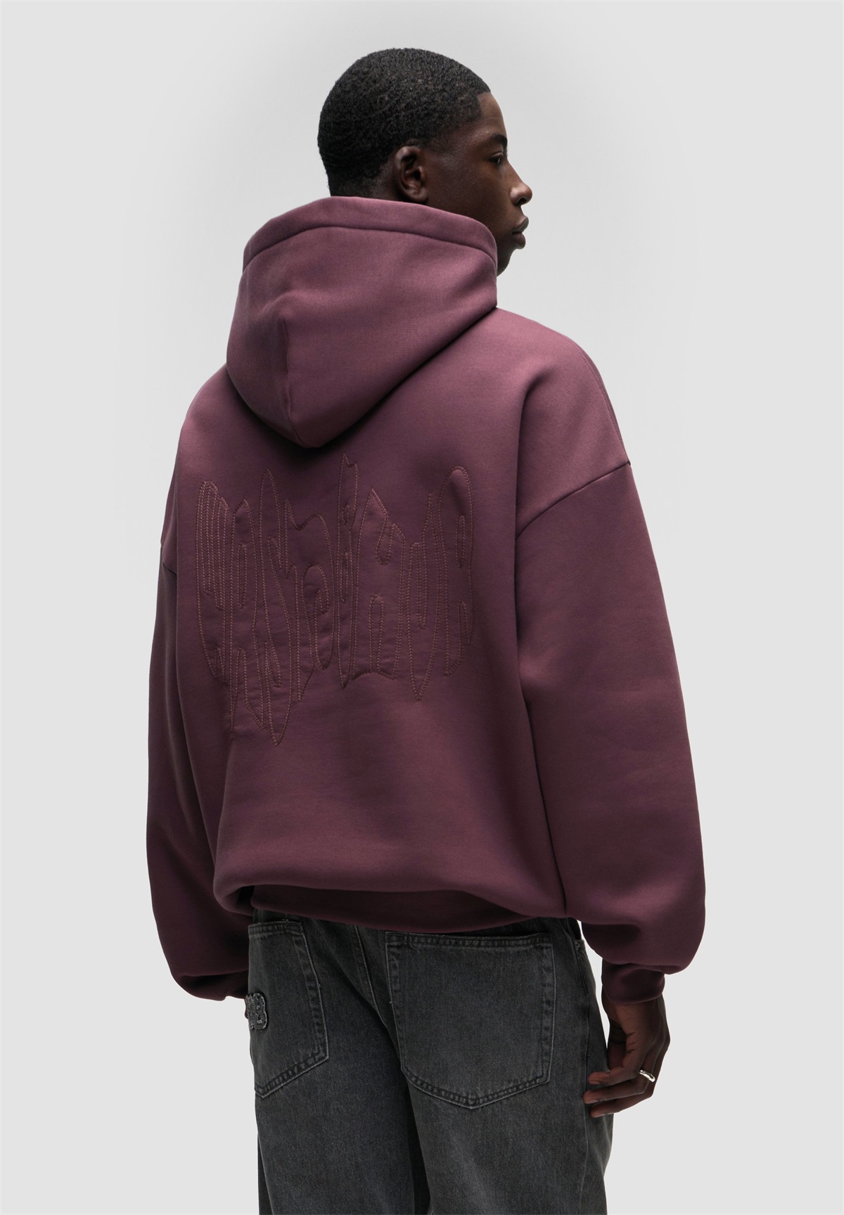 WRSTBHVR MICAH V2 - Kapuzenpullover - huckleberry/beere