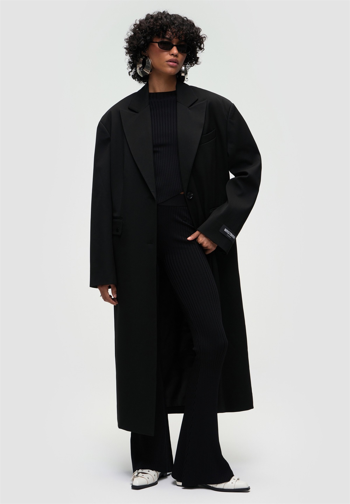 WRSTBHVR KATY - Klassischer Mantel - black/schwarz