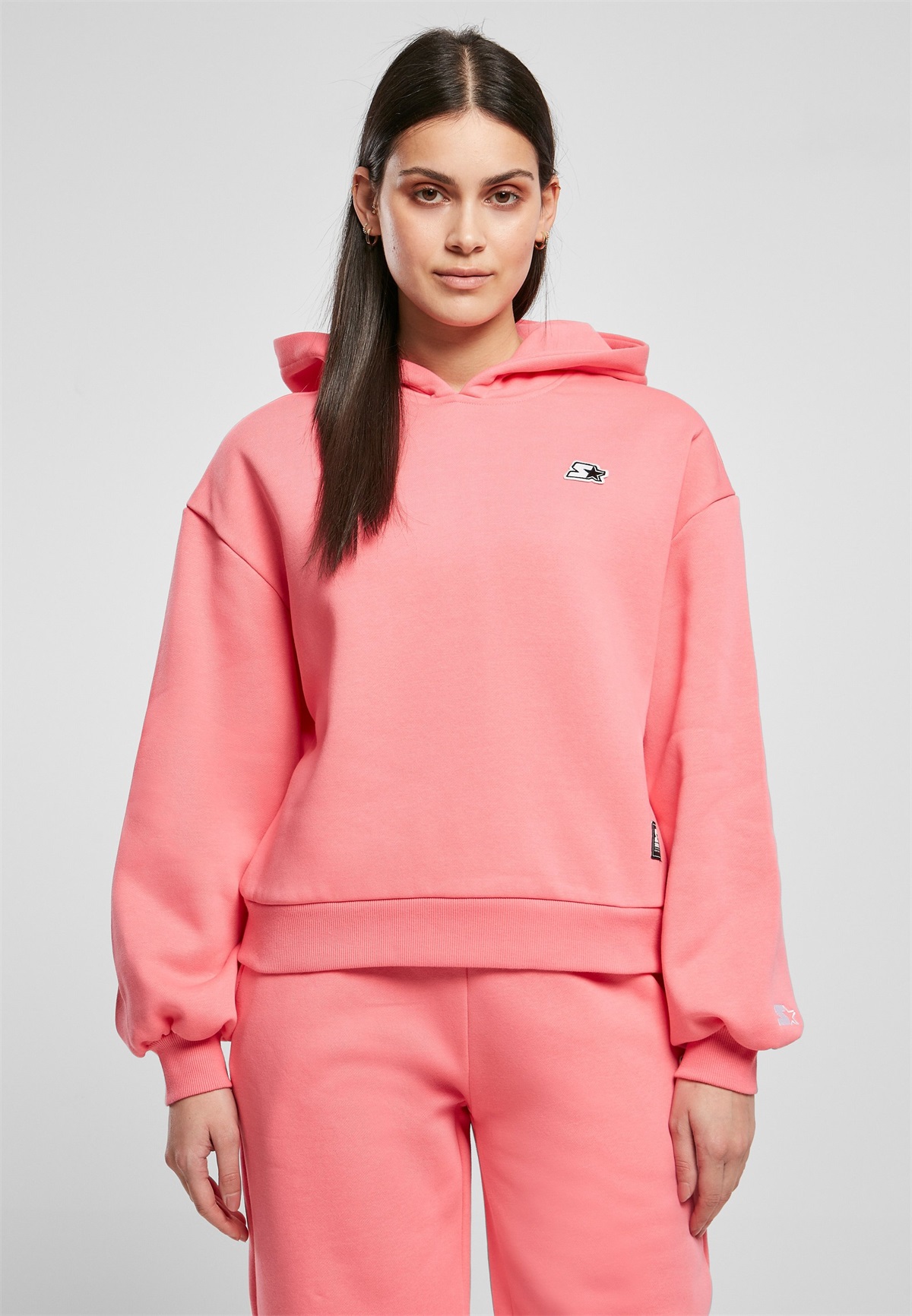 Starter Kapuzenpullover - pinkgrapefruit/pink