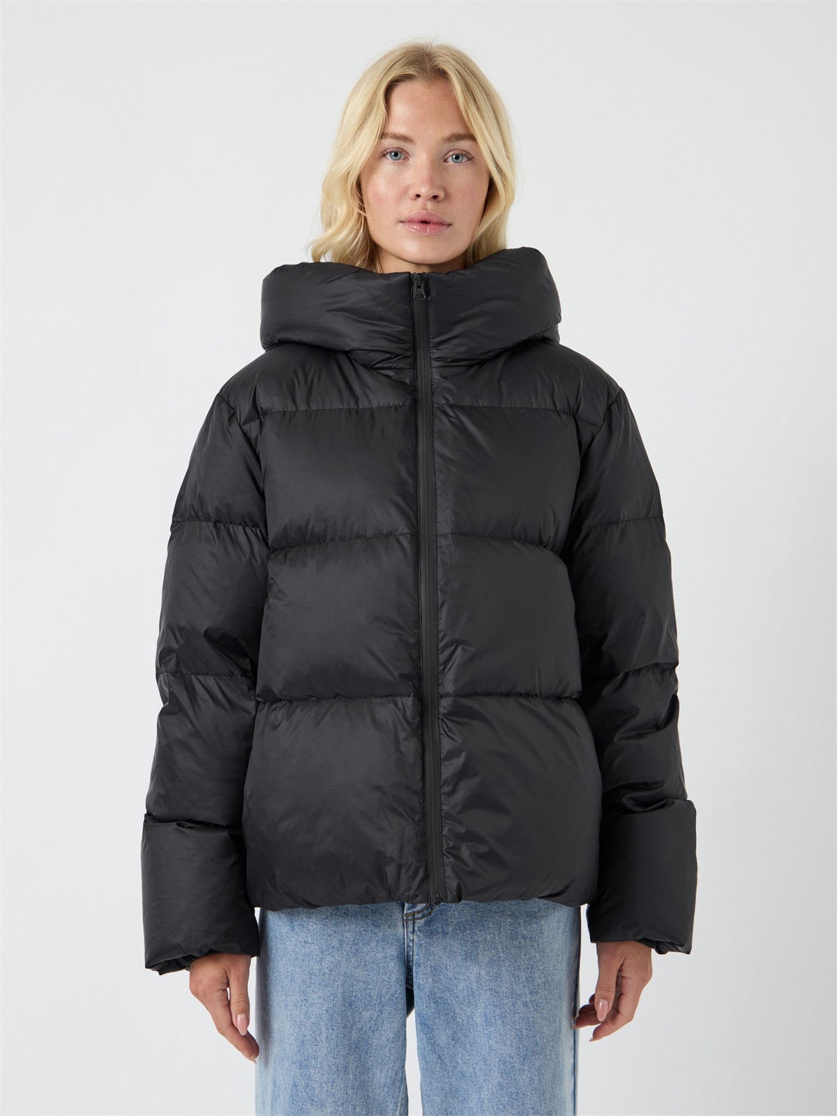 YAS YASPOPPEL JACKET - Winterjacke - black/schwarz