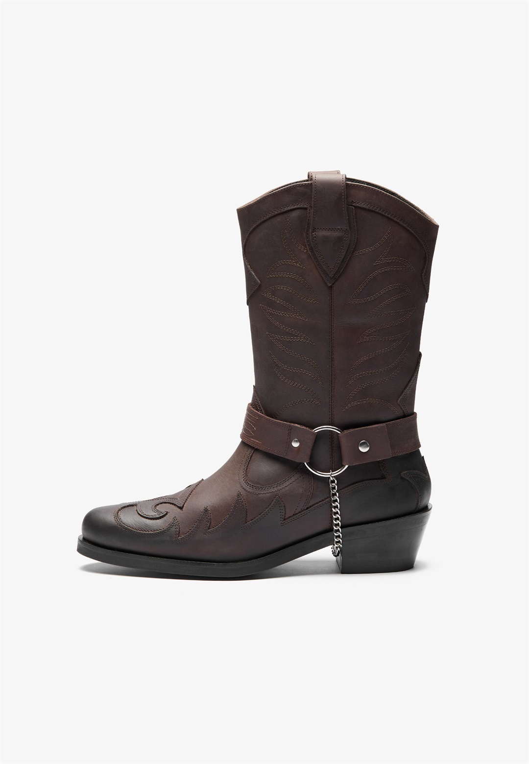 YOURTURN UNISEX - Cowboy-/Bikerboot - brown/braun