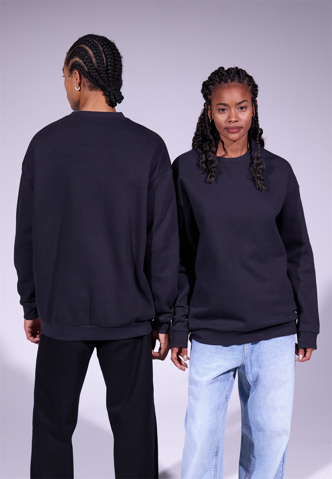 YOURTURN UNISEX - Sweatshirt - black/schwarz