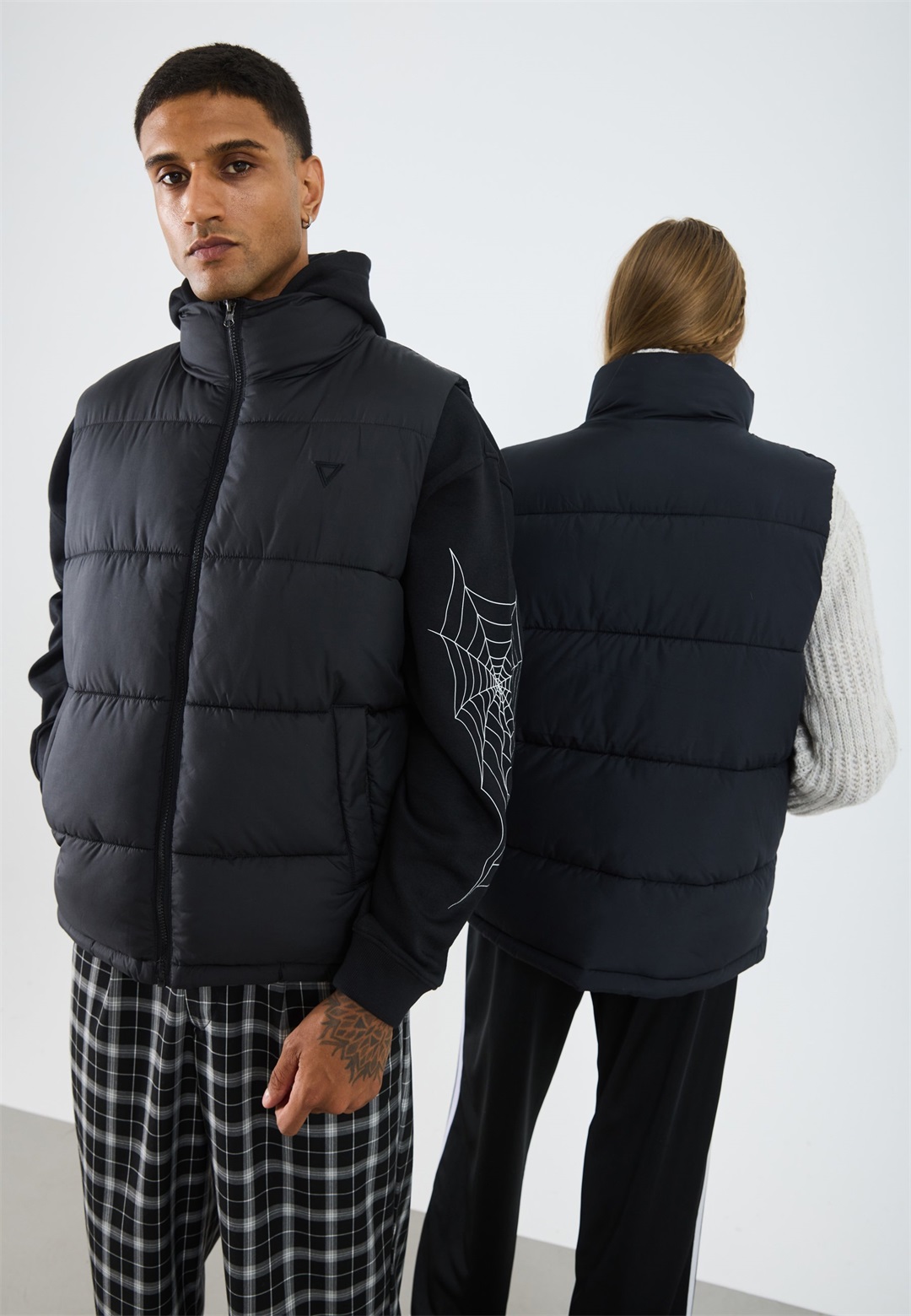 YOURTURN UNISEX - Weste - black/schwarz