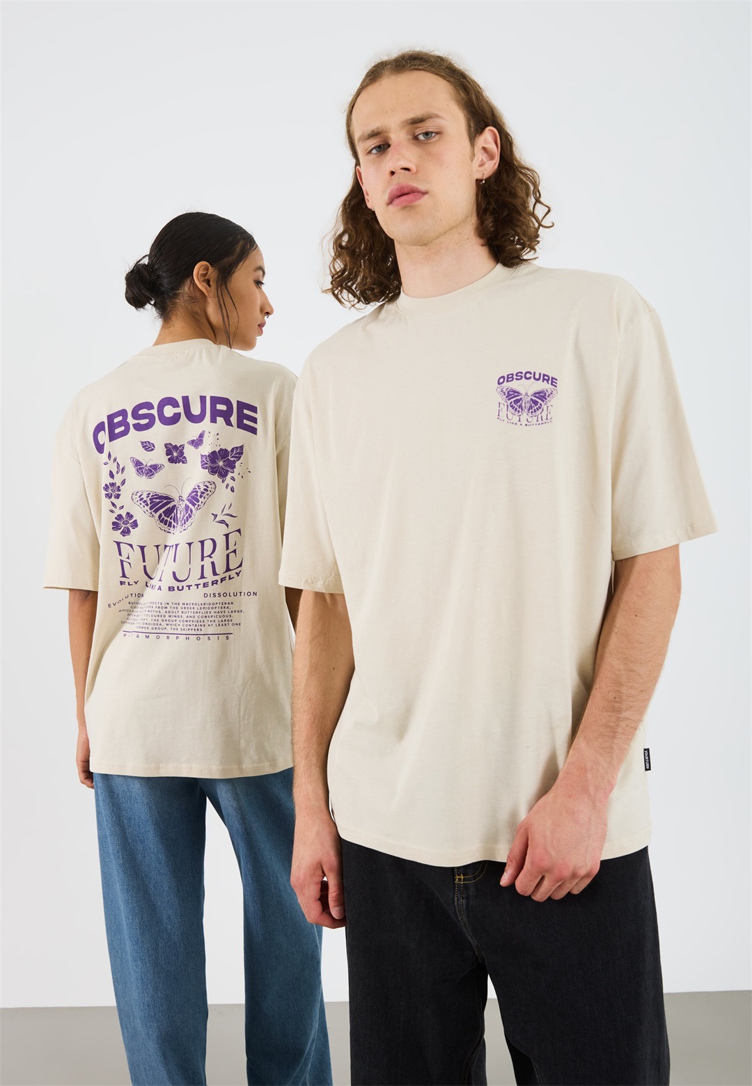 YOURTURN UNISEX - T-Shirt print - grey/grau