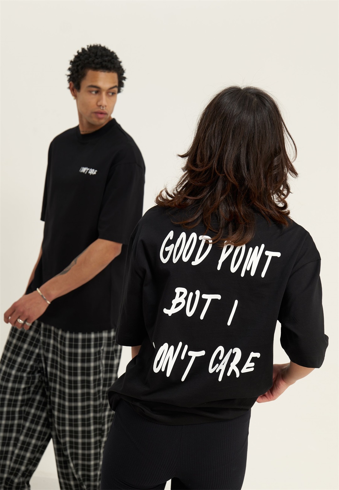 YOURTURN UNISEX - T-Shirt print - black/schwarz