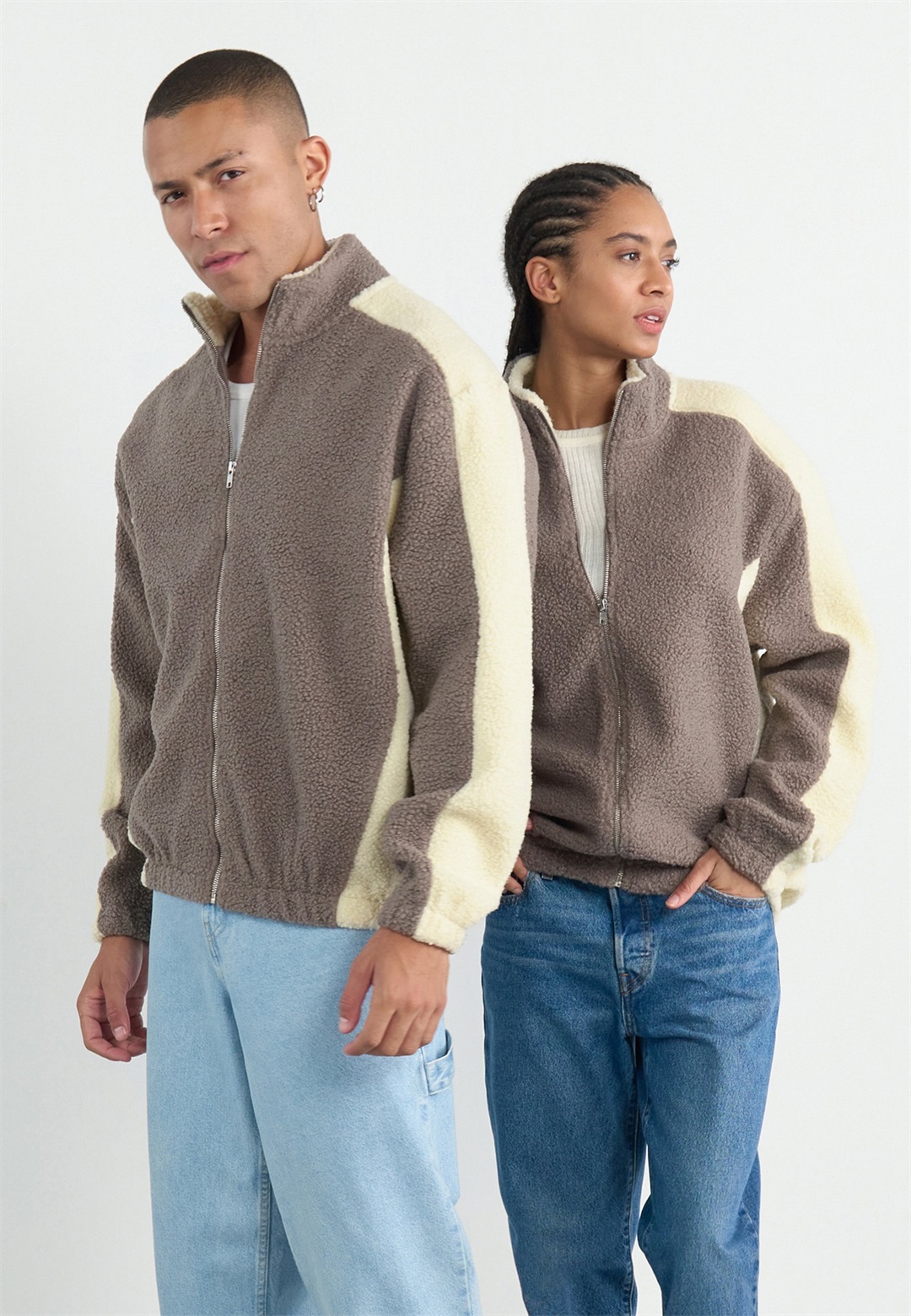 YOURTURN UNISEX - Fleecejacke - tan