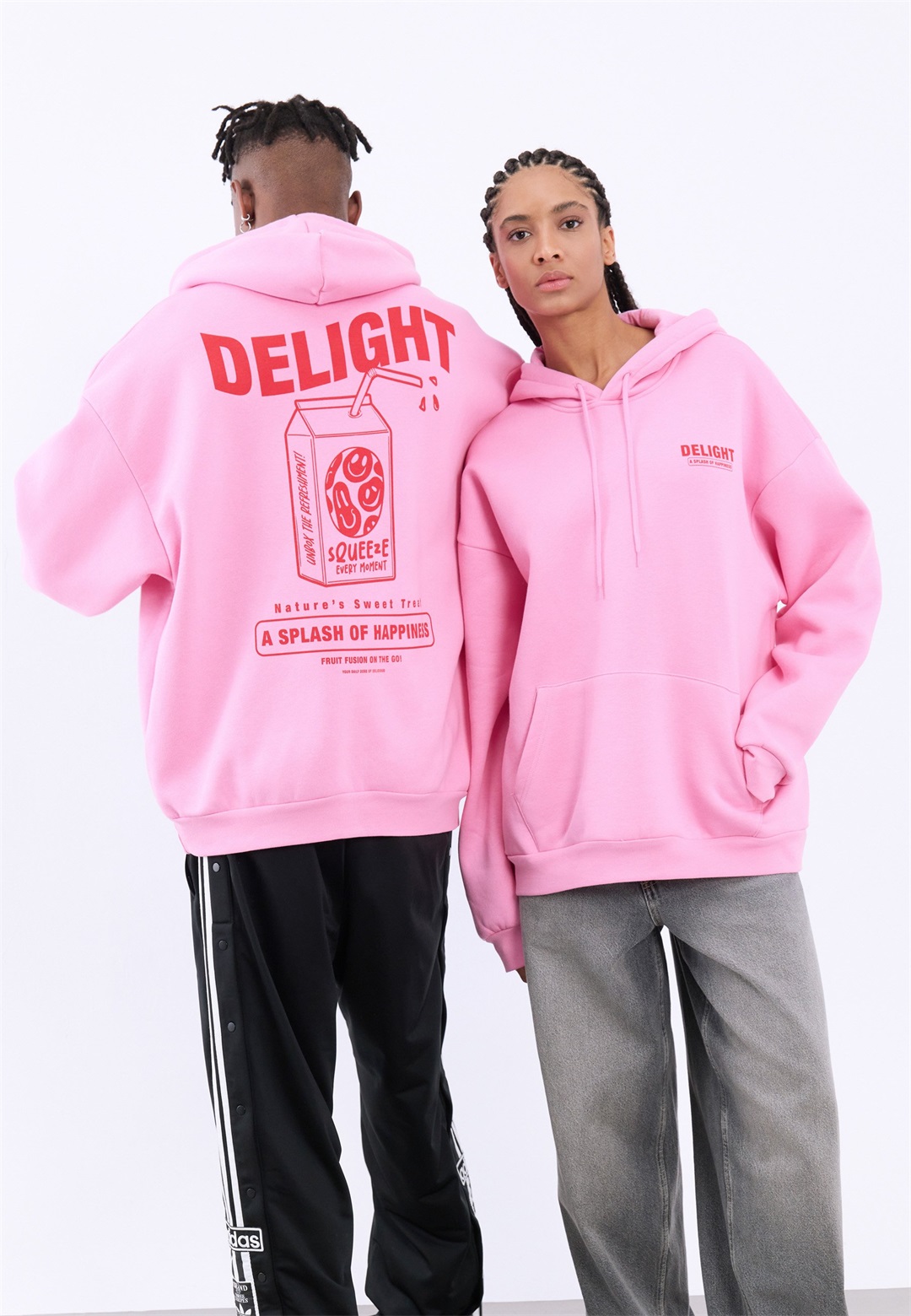 YOURTURN UNISEX - Sweatshirt - pink