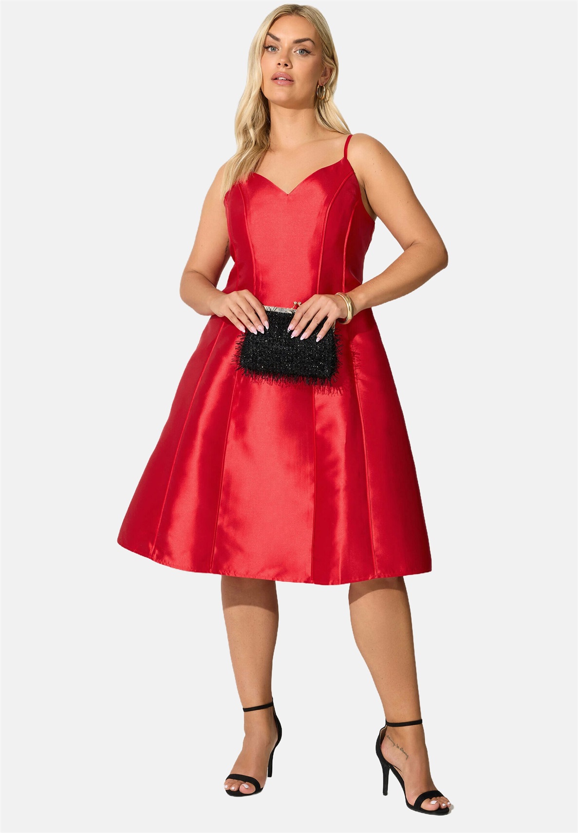 Yours Clothing Freizeitkleid - red/rot