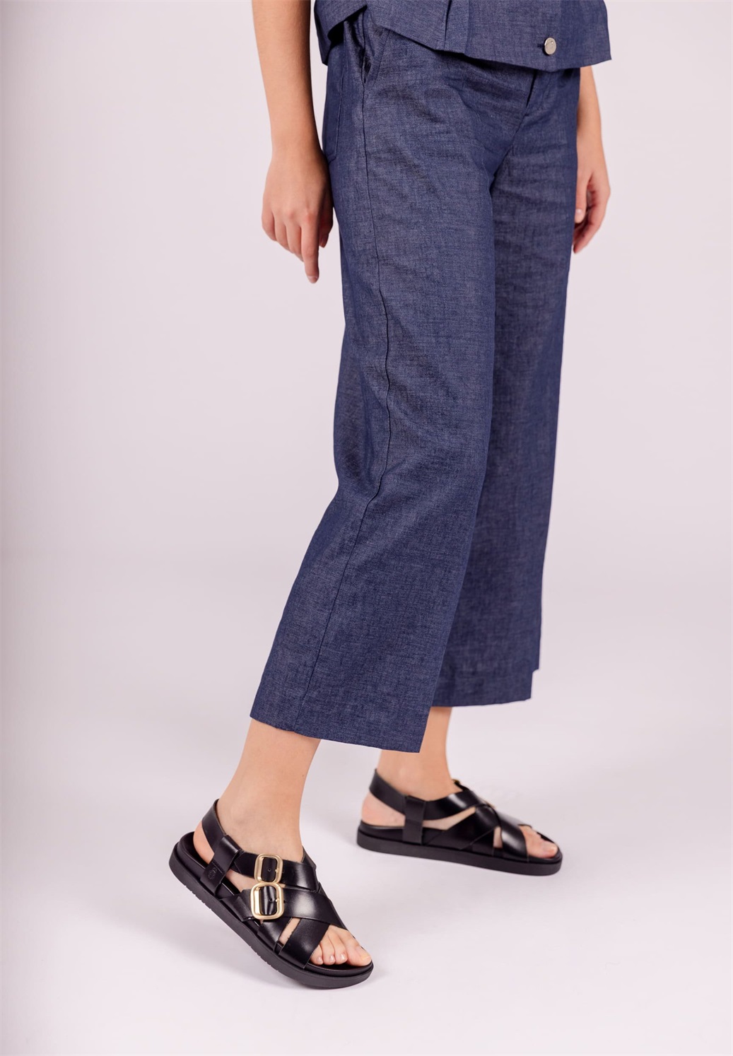 Yokono MORENA-252 - Riemensandalette - black/schwarz