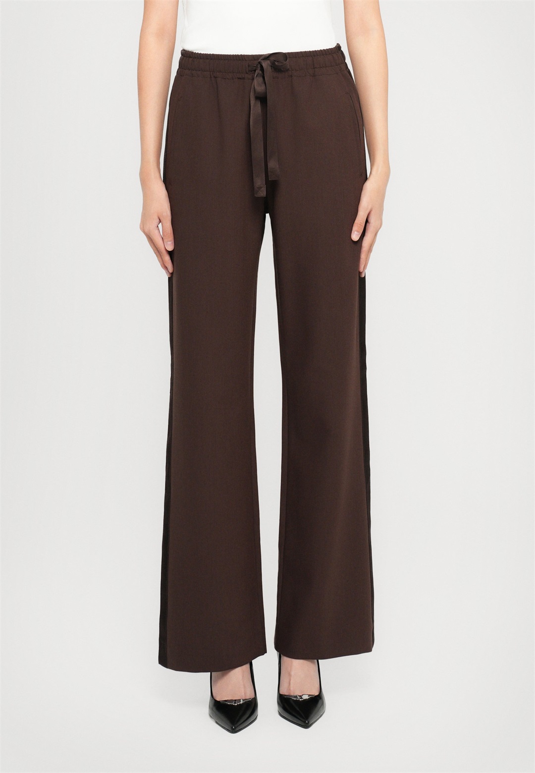 Zadig & Voltaire POMA TAILLEUR - Jogginghose - dark chocolate/dunkelbraun