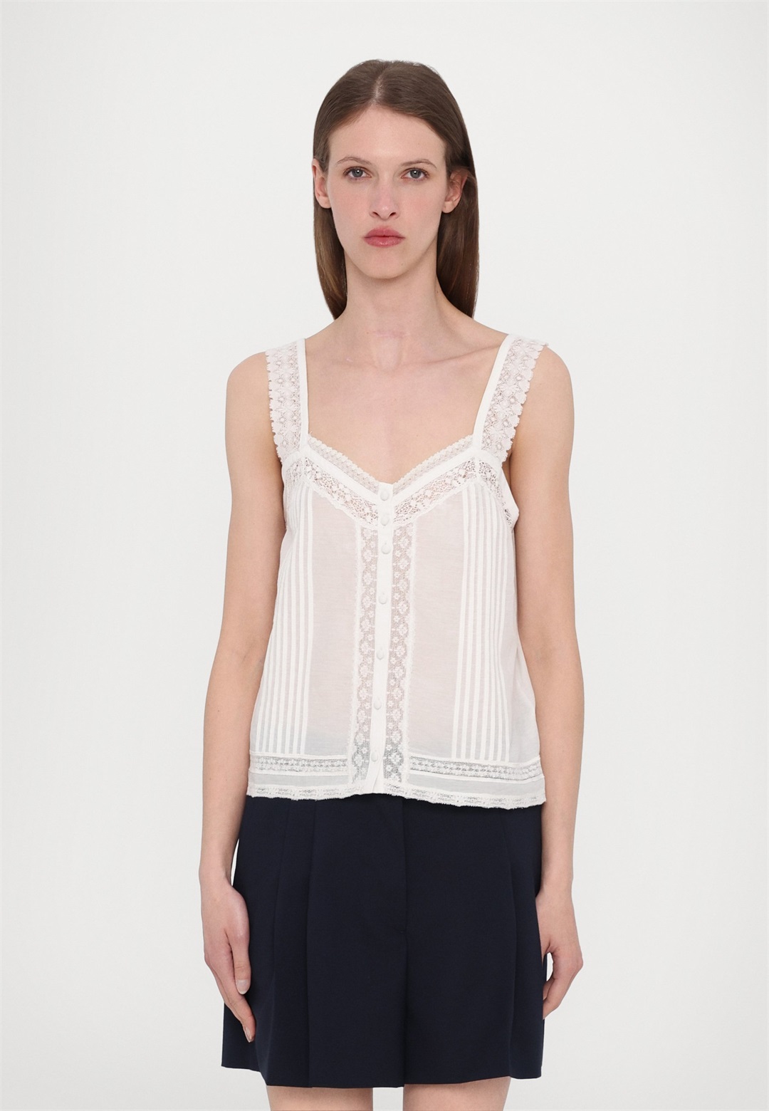 Zadig & Voltaire CELITE TOMBOY - Top - judo/offwhite