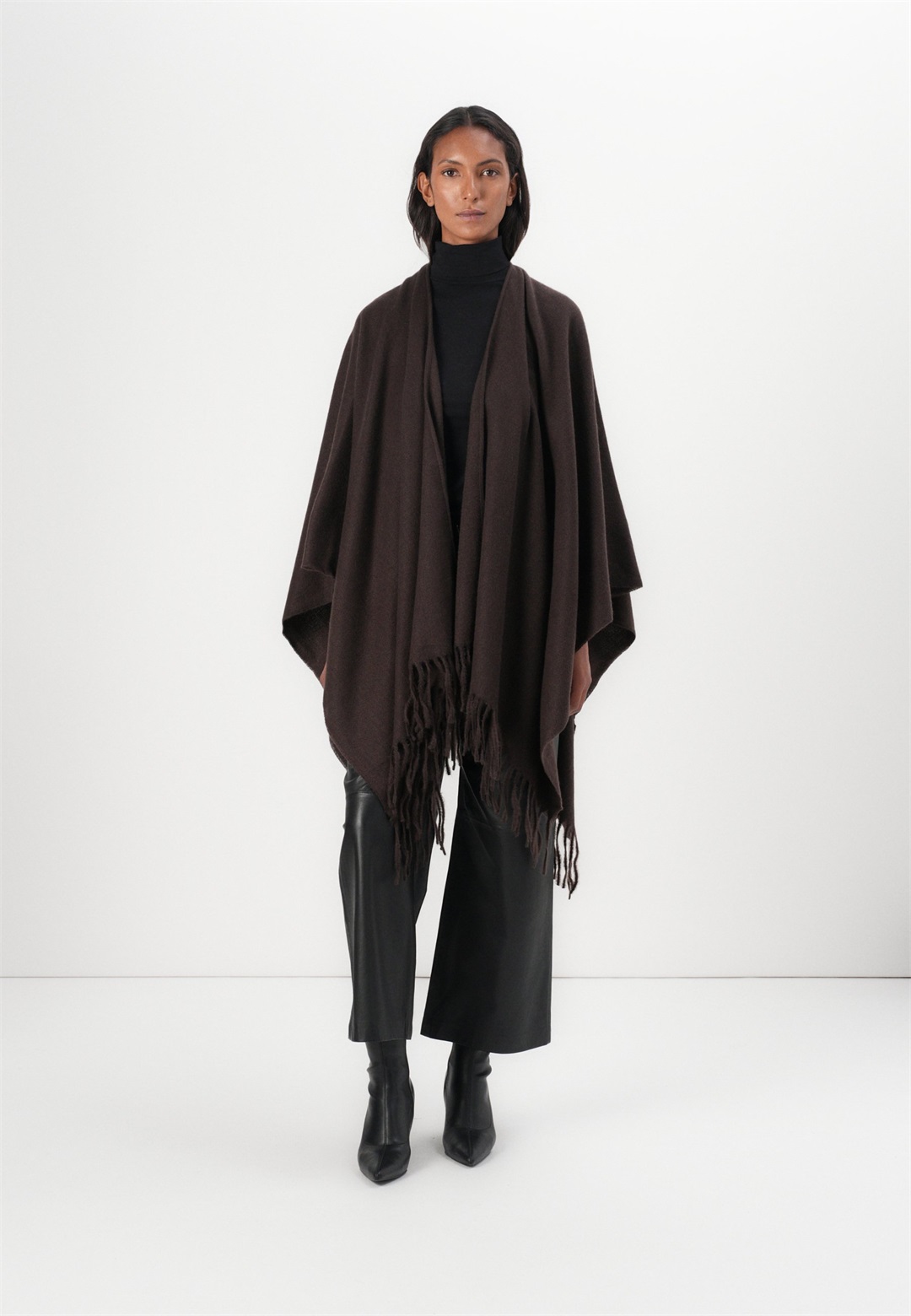Zign Cape - dark brown/dunkelbraun
