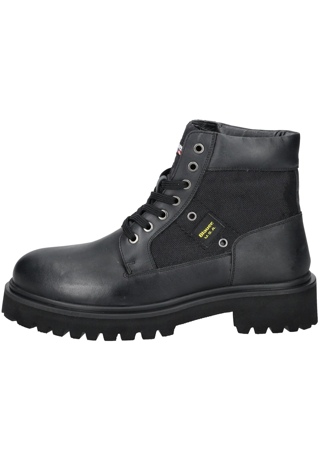 Blauer BUXTON - Schnürstiefelette - black/schwarz