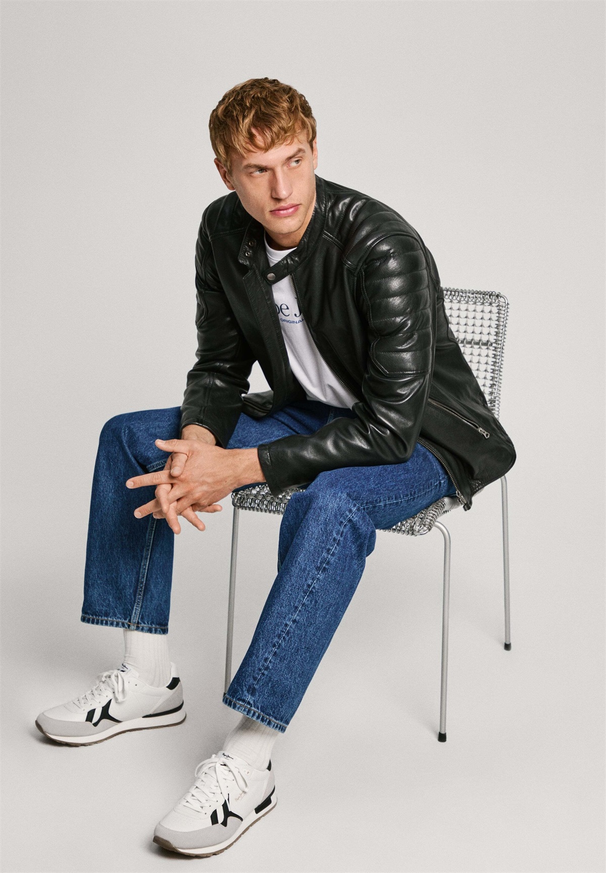 Pepe Jeans BRIT SUPRA - Sneaker low - white/weiß