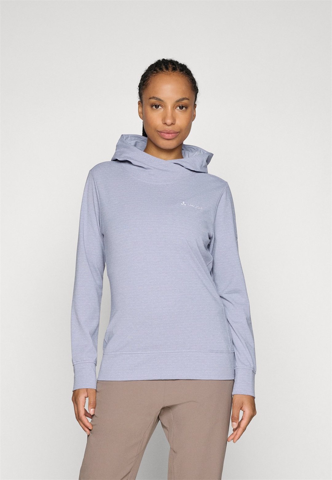Vaude WOMENS TUENNO - Kapuzenpullover - dark iris/lila