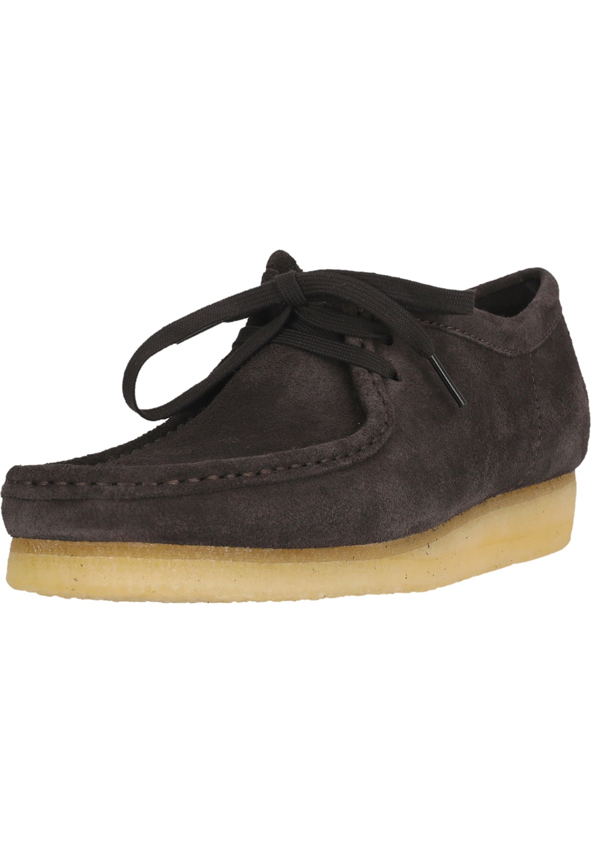 Clarks Originals WALLABEE - Sportlicher Schnürer - brown/braun