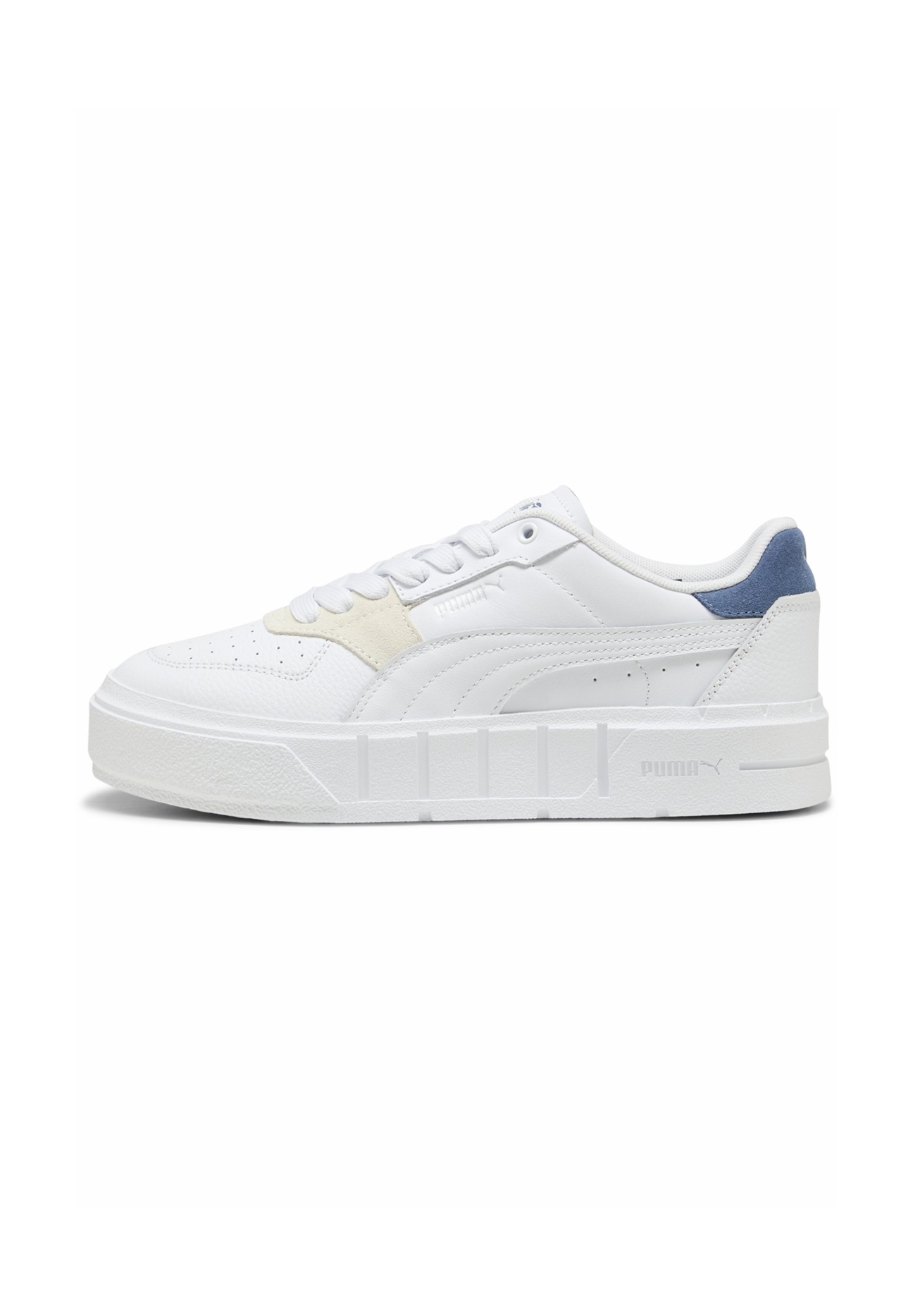 Puma CALI COURT MATCH - Sneaker low - white-dark indigo/weiß