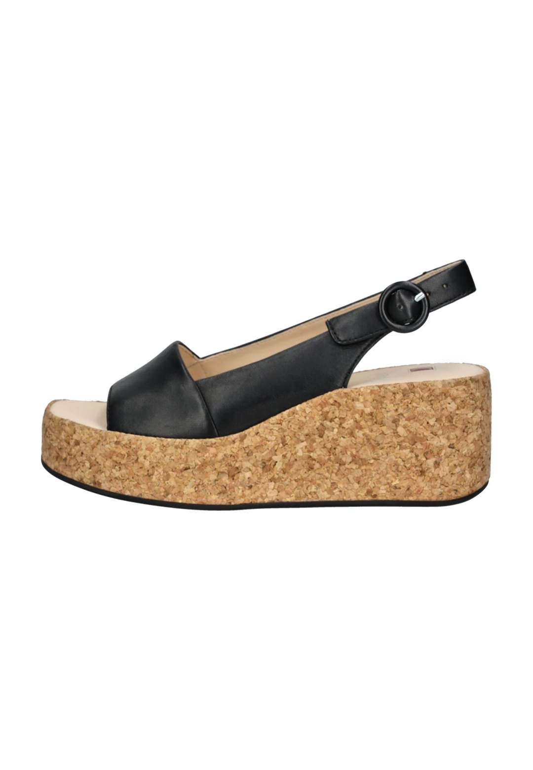 Högl Plateausandalette - schwarz