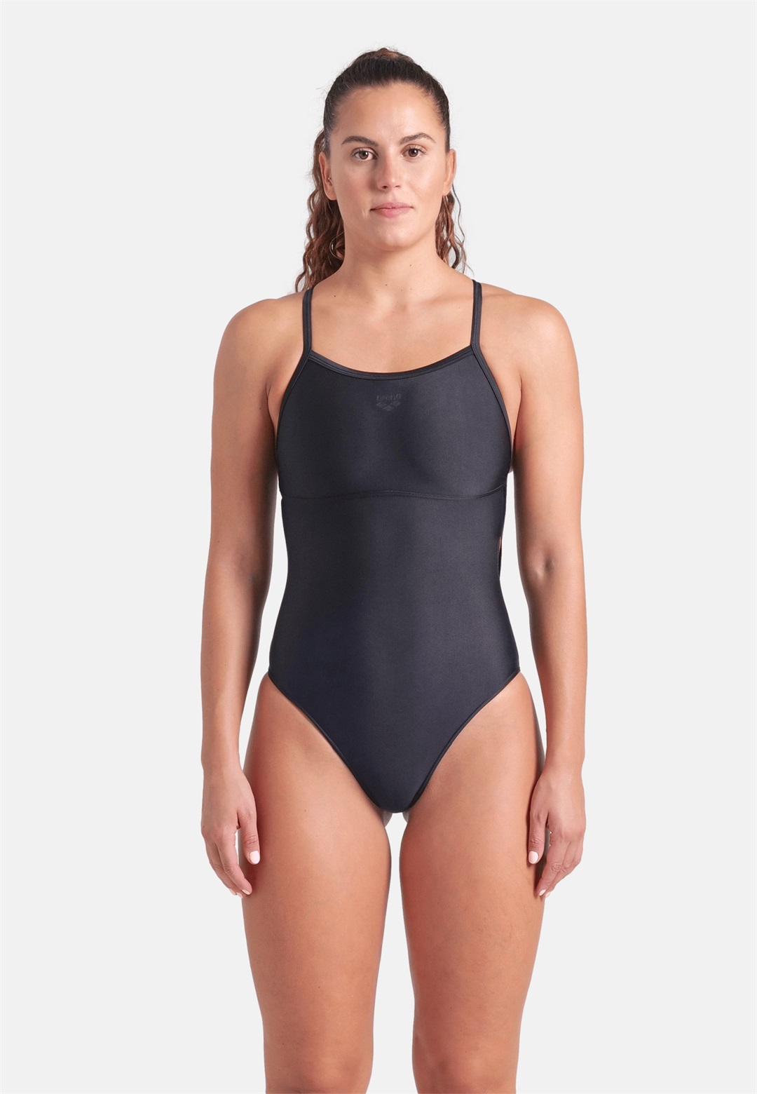 Arena SOLID LIGHTDROP - Badeanzug - black-black/schwarz